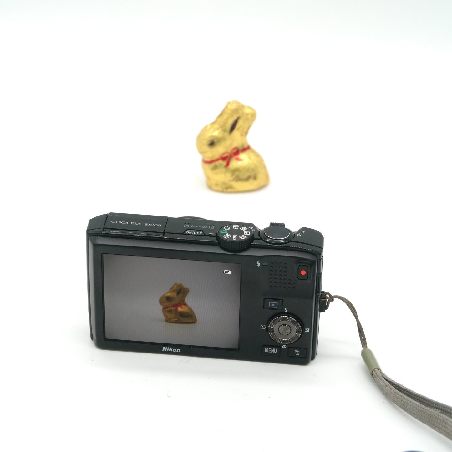 Nikon Coolpix S8100 Y2K Digicam (Black)