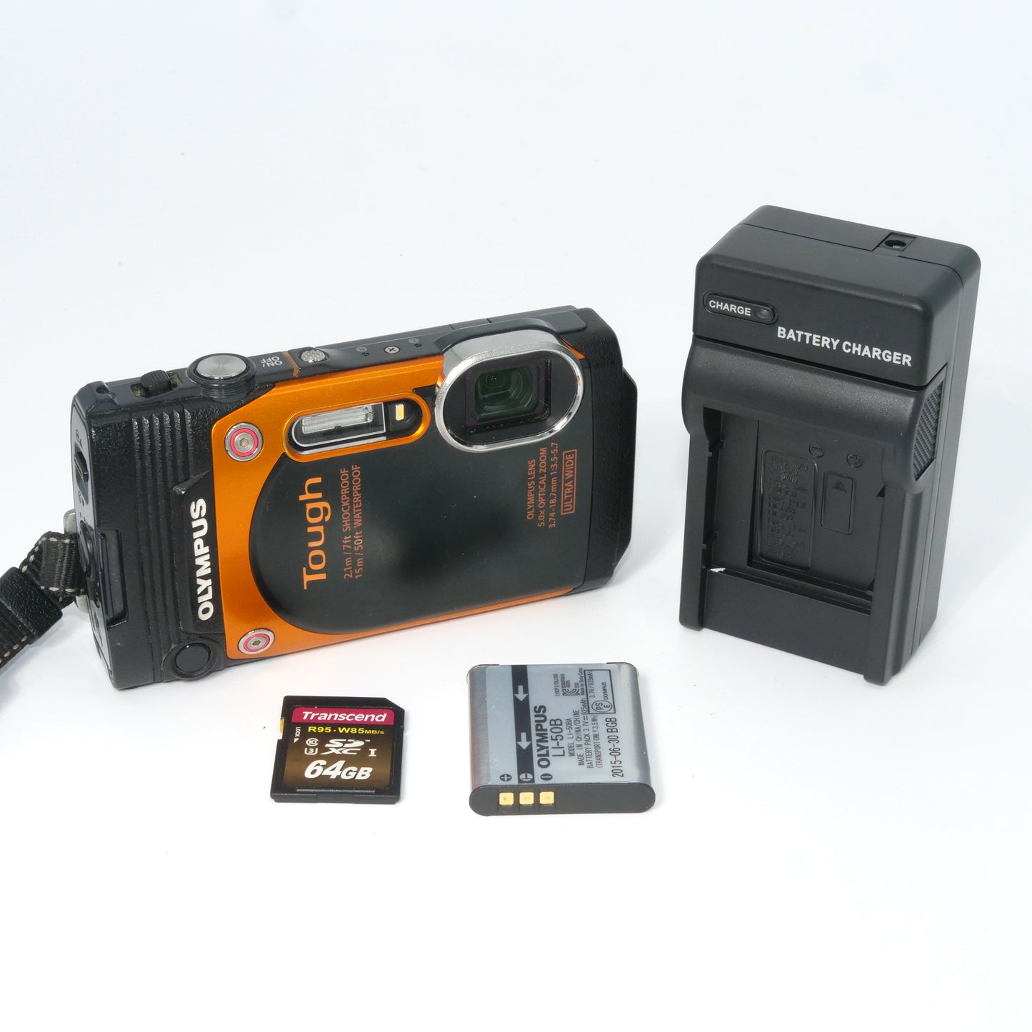 Olympus TG-860 Y2K Waterproof Digicam (Orange)