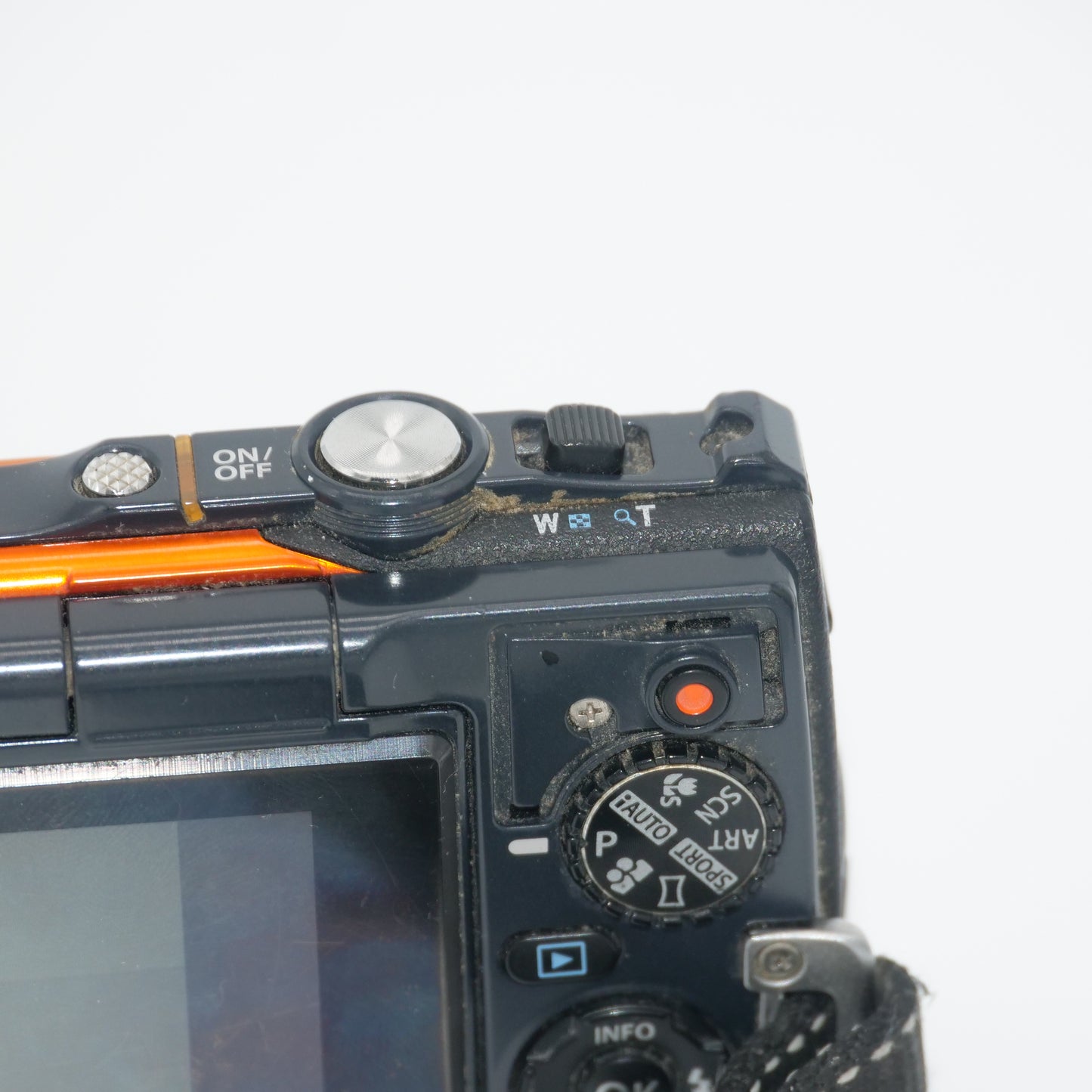 Olympus TG-860 Y2K Waterproof Digicam (Orange)