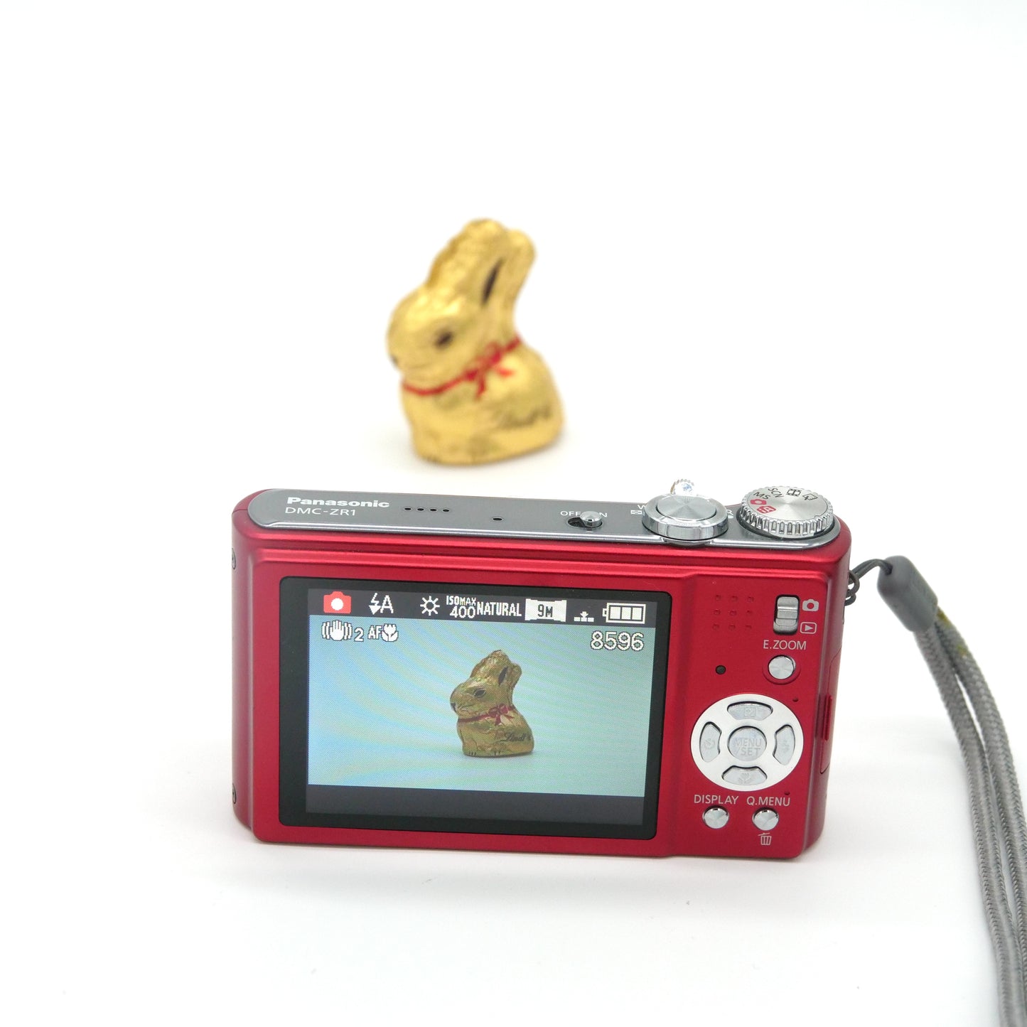 Lumix ZR1 12MP Y2K Digicam RARE Special Edition Vancouver 2010 Olympics (RED)