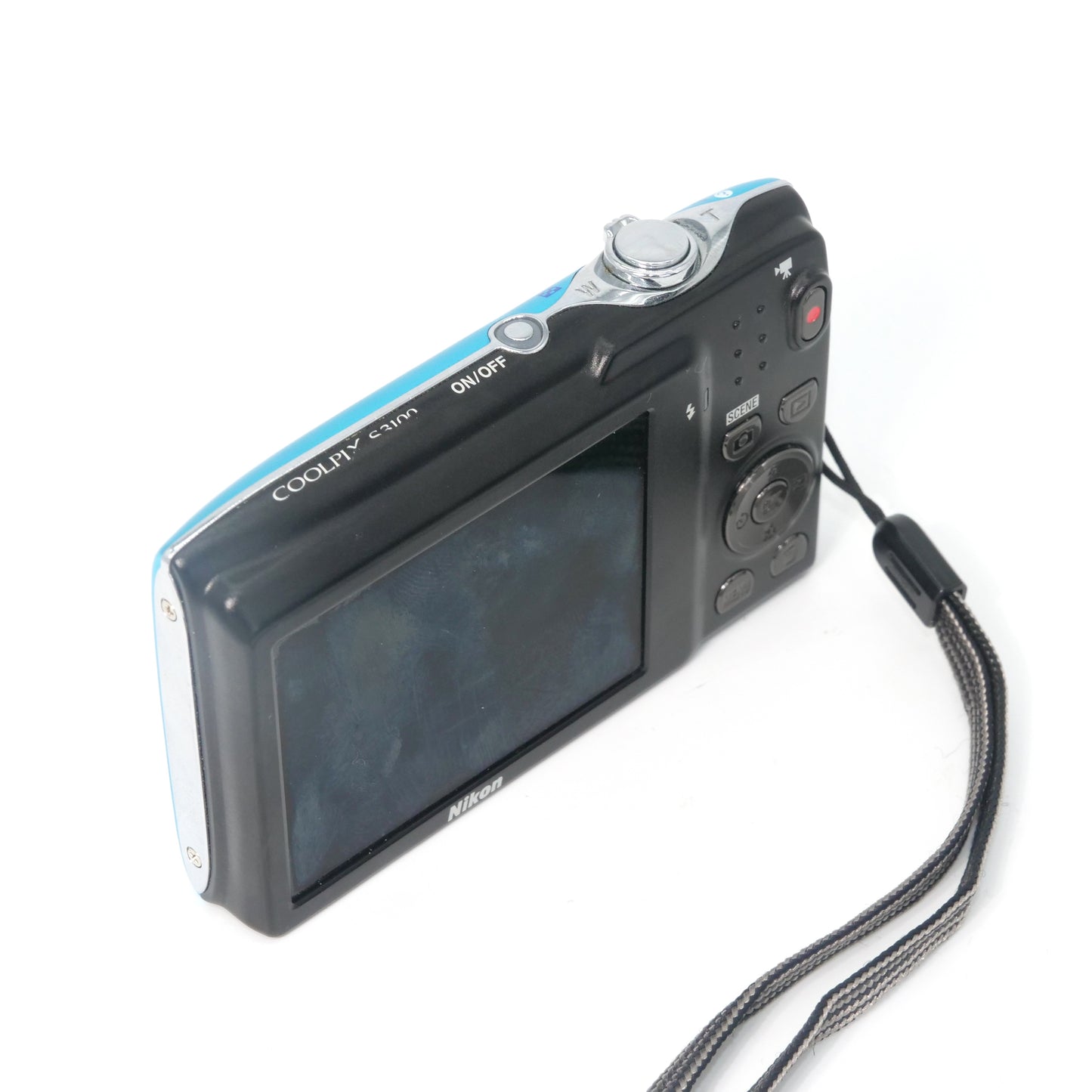 Nikon Coolpix S3100 Y2K Digicam (Blue)