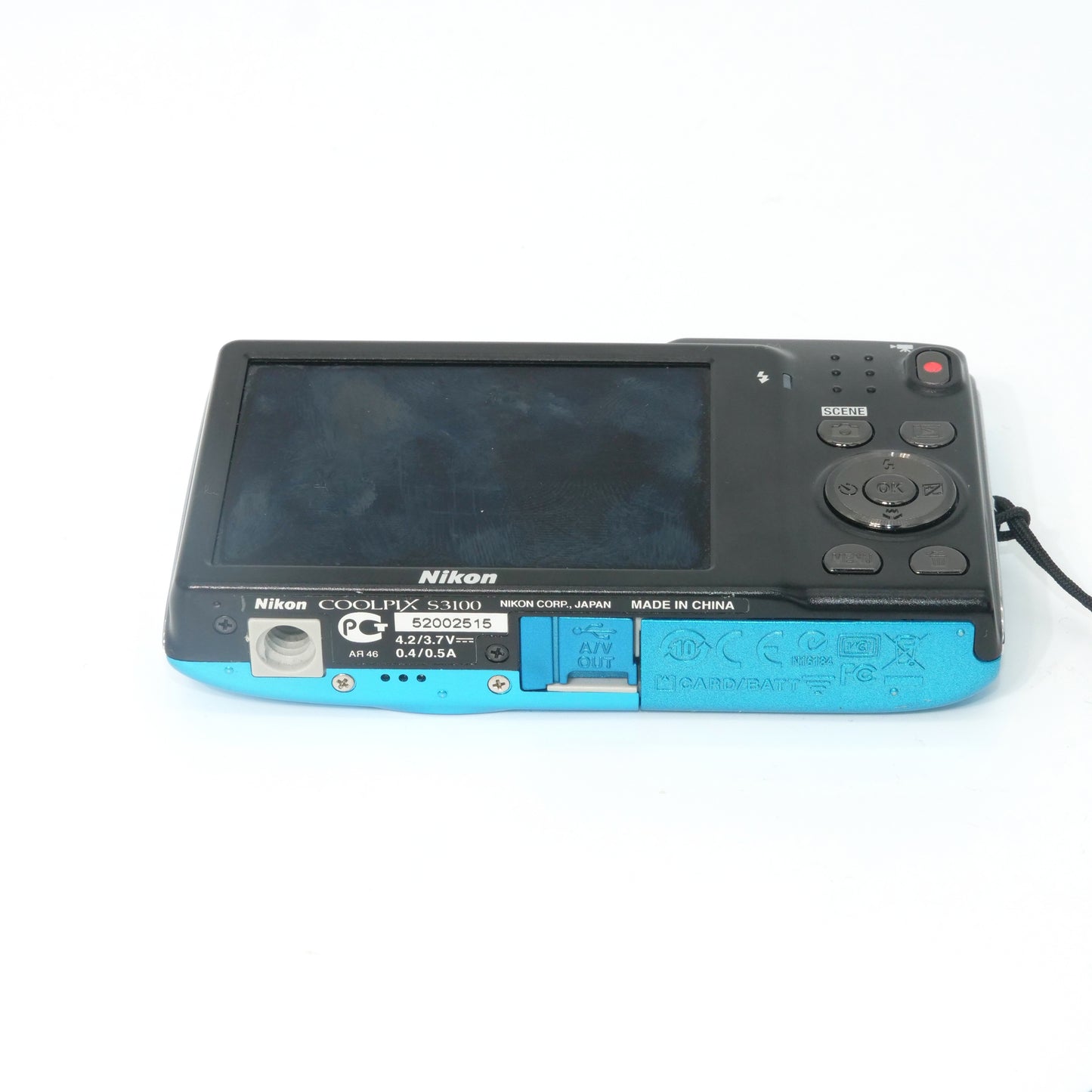 Nikon Coolpix S3100 Y2K Digicam (Blue)