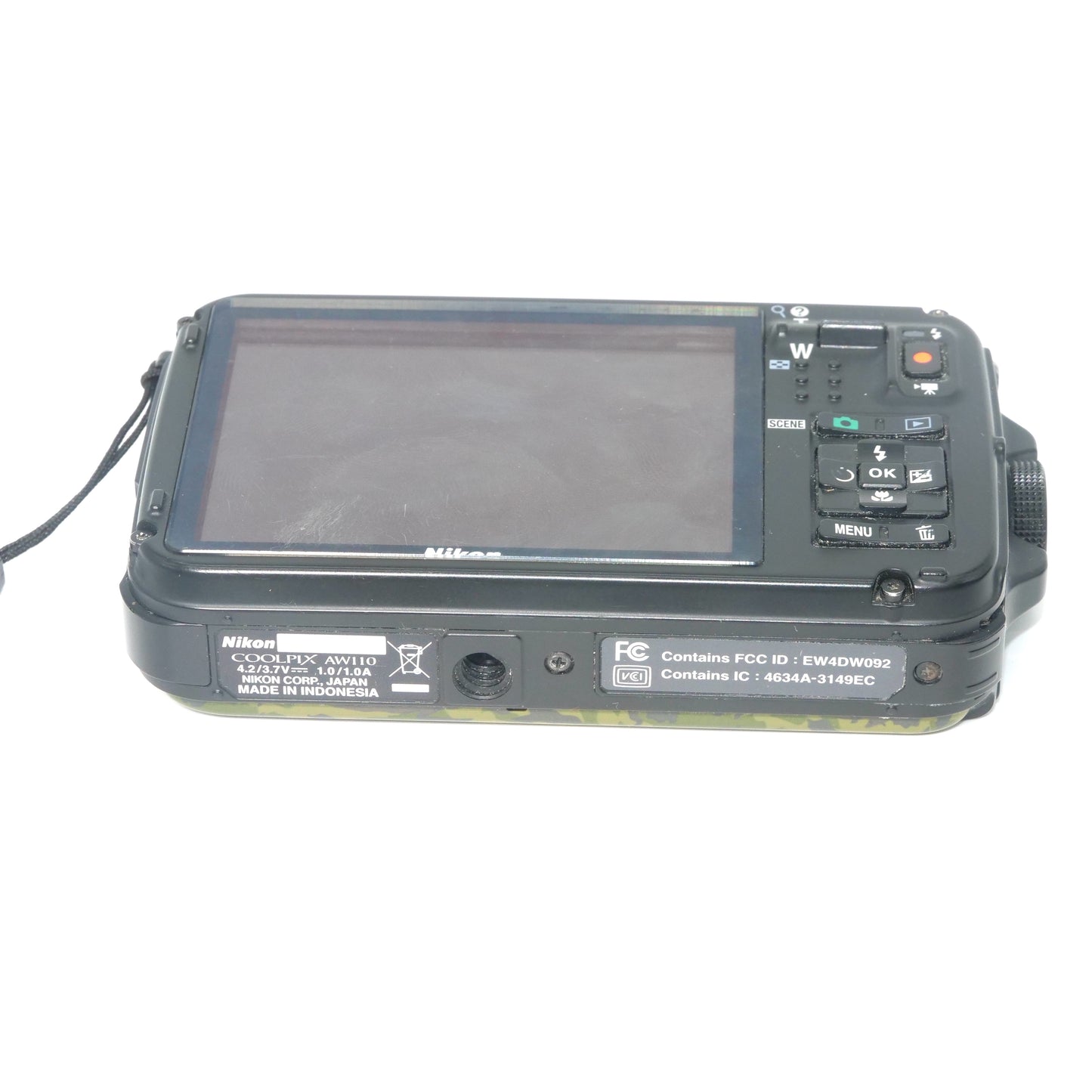 Nikon Coolpix AW110 16MP Y2K Digicam Waterproof (Camo)