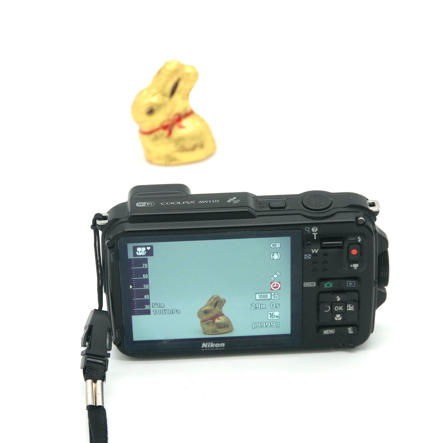 Nikon Coolpix AW110 16MP Y2K Digicam Waterproof (Camo)