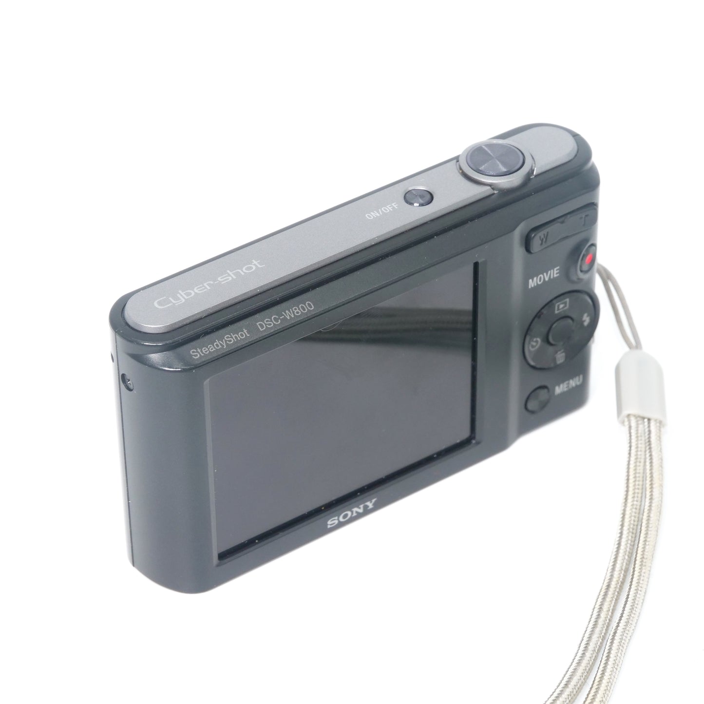 Sony Cyber-shot W800 20MP Y2K Digicam (Black)