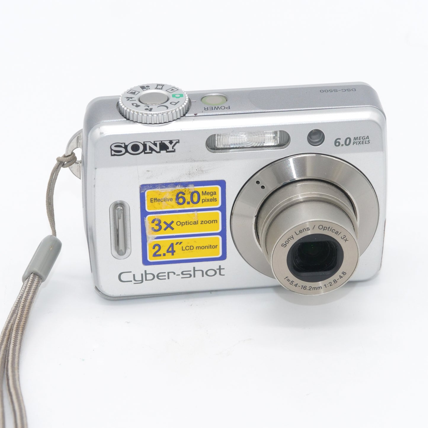 Sony Cyber-shot S500 6MP Y2K Digicam (Silver)