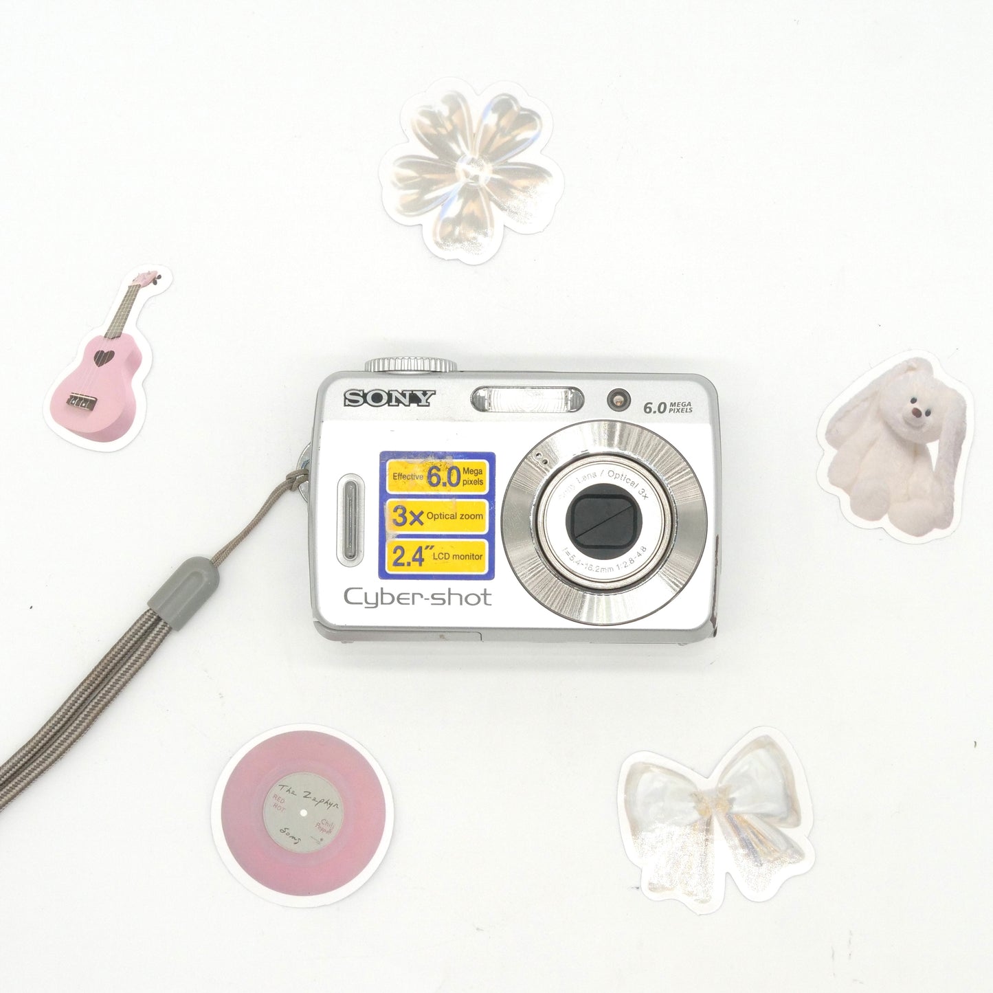 Sony Cyber-shot S500 6MP Y2K Digicam (Silver)