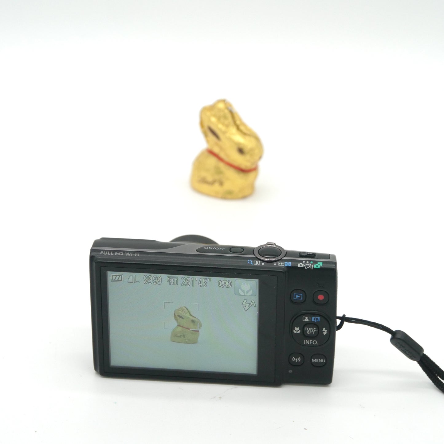 Canon PowerShot Elph 360HS Y2K Digicam (Black)