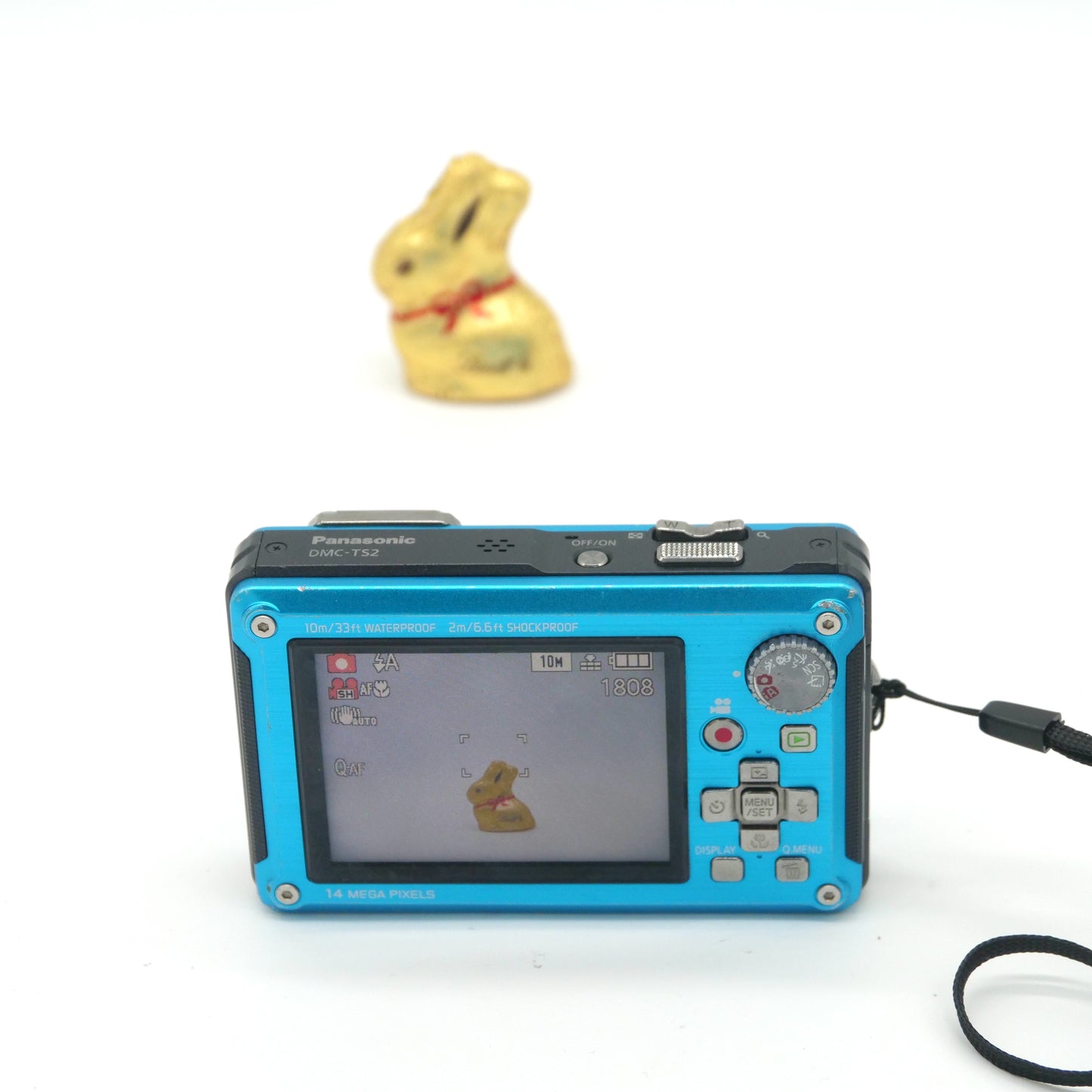 Panasonic Lumix TS2 Waterproof Y2K Digicam (Blue)