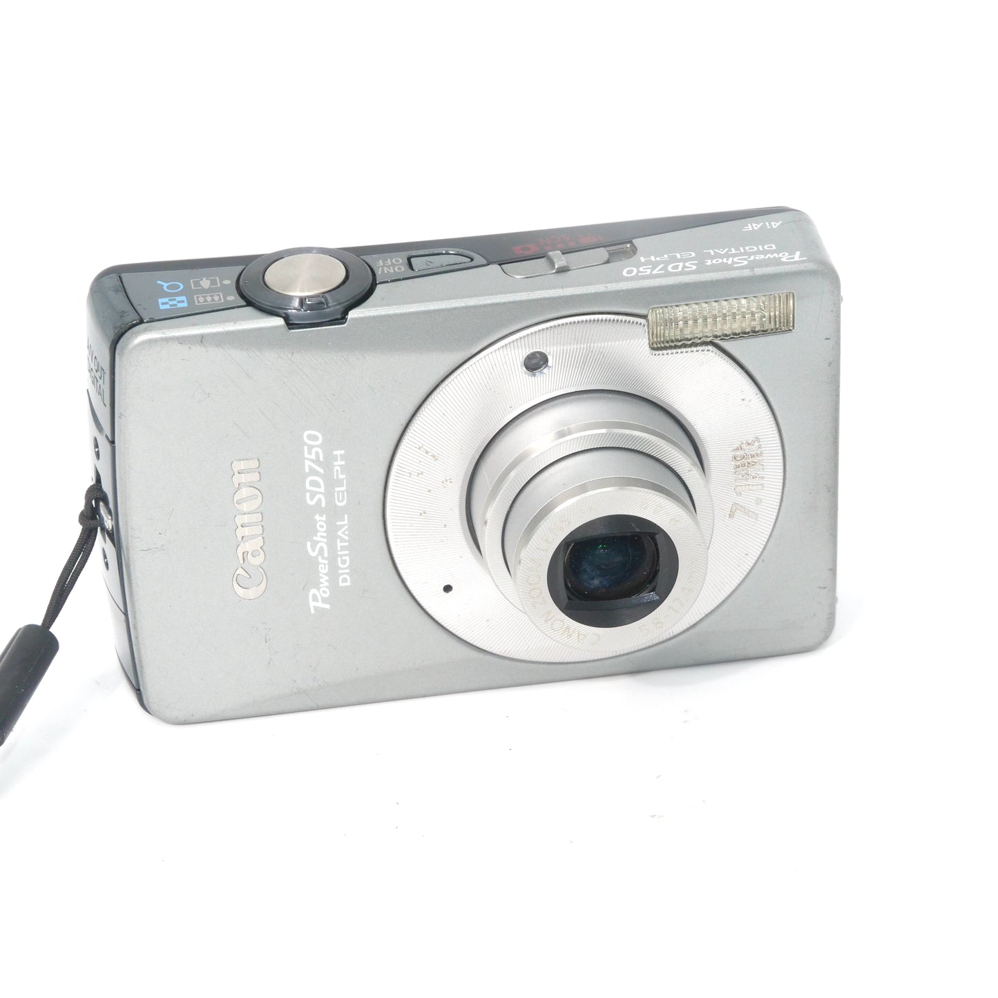 Canon PowerShot SD750 Y2K Digicam Silver