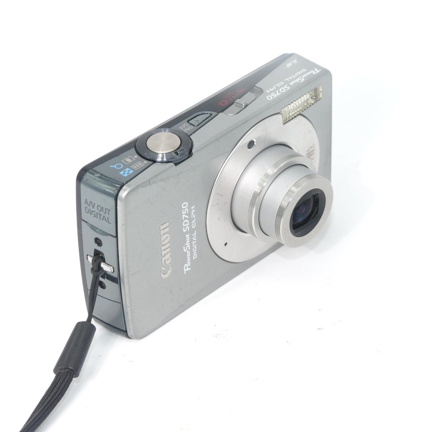 Canon PowerShot SD750 Y2K Digicam Silver