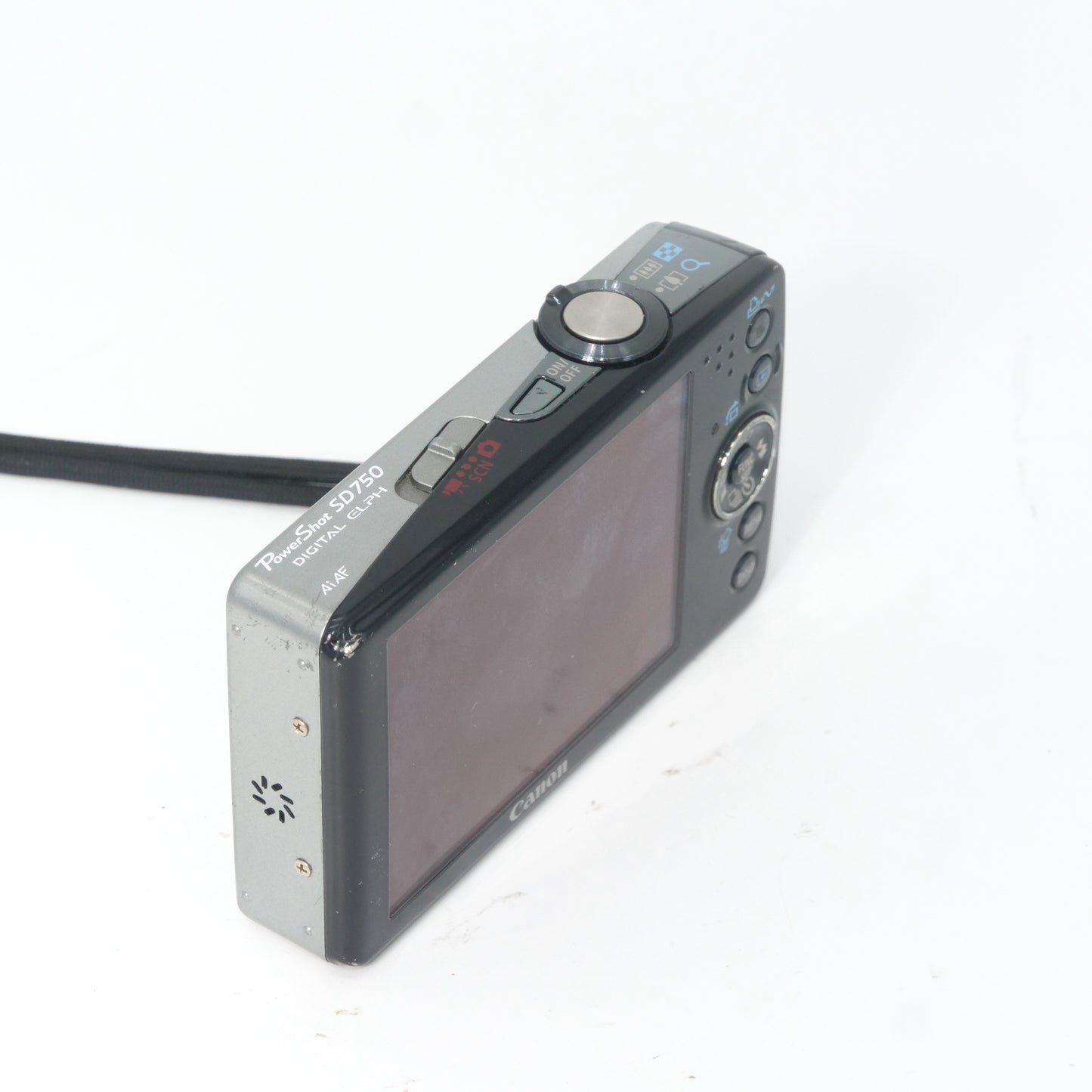Canon PowerShot SD750 Y2K Digicam Silver