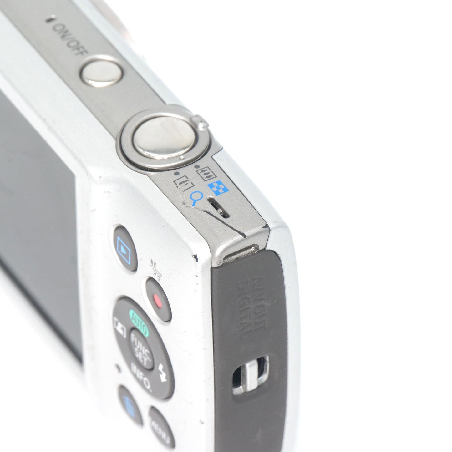 Canon PowerShot Elph 180 IS 20MP Y2K Digicam (Silver)