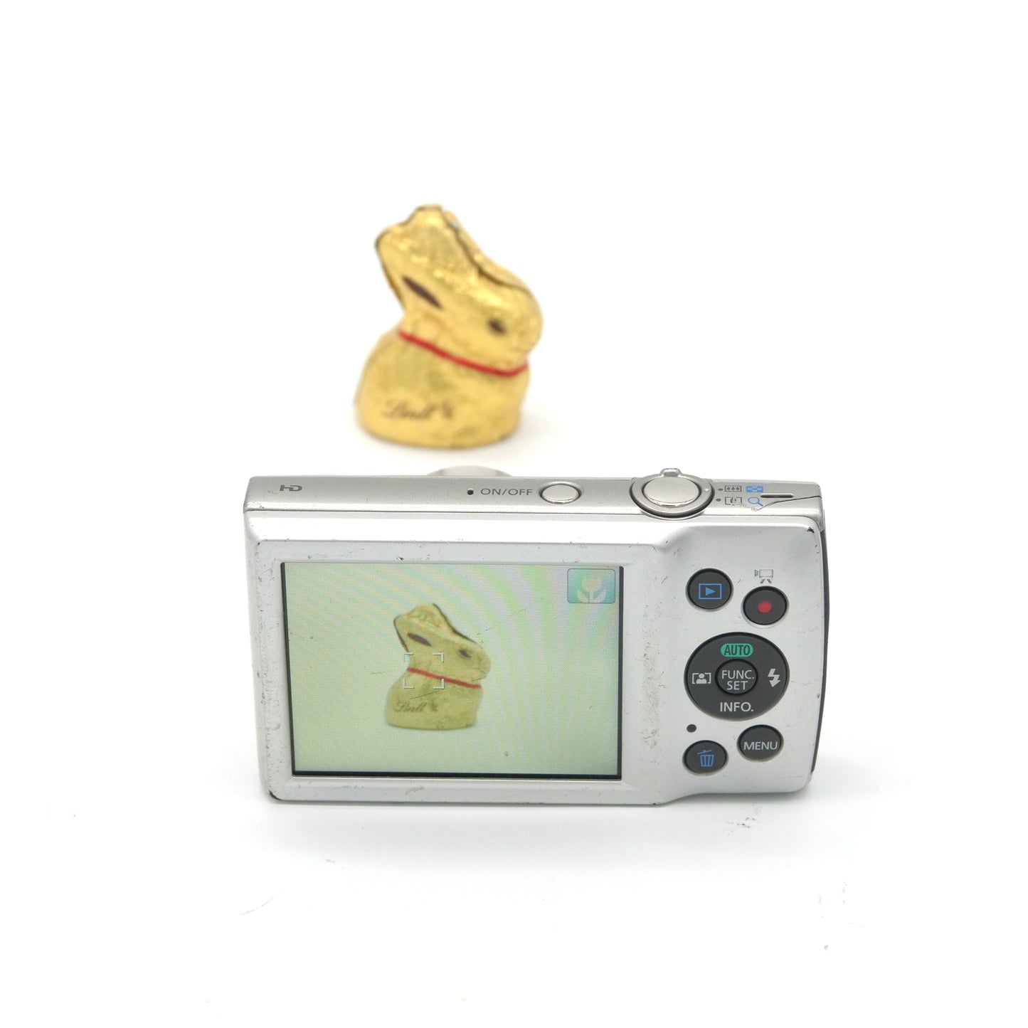 Canon PowerShot Elph 180 IS 20MP Y2K Digicam (Silver)