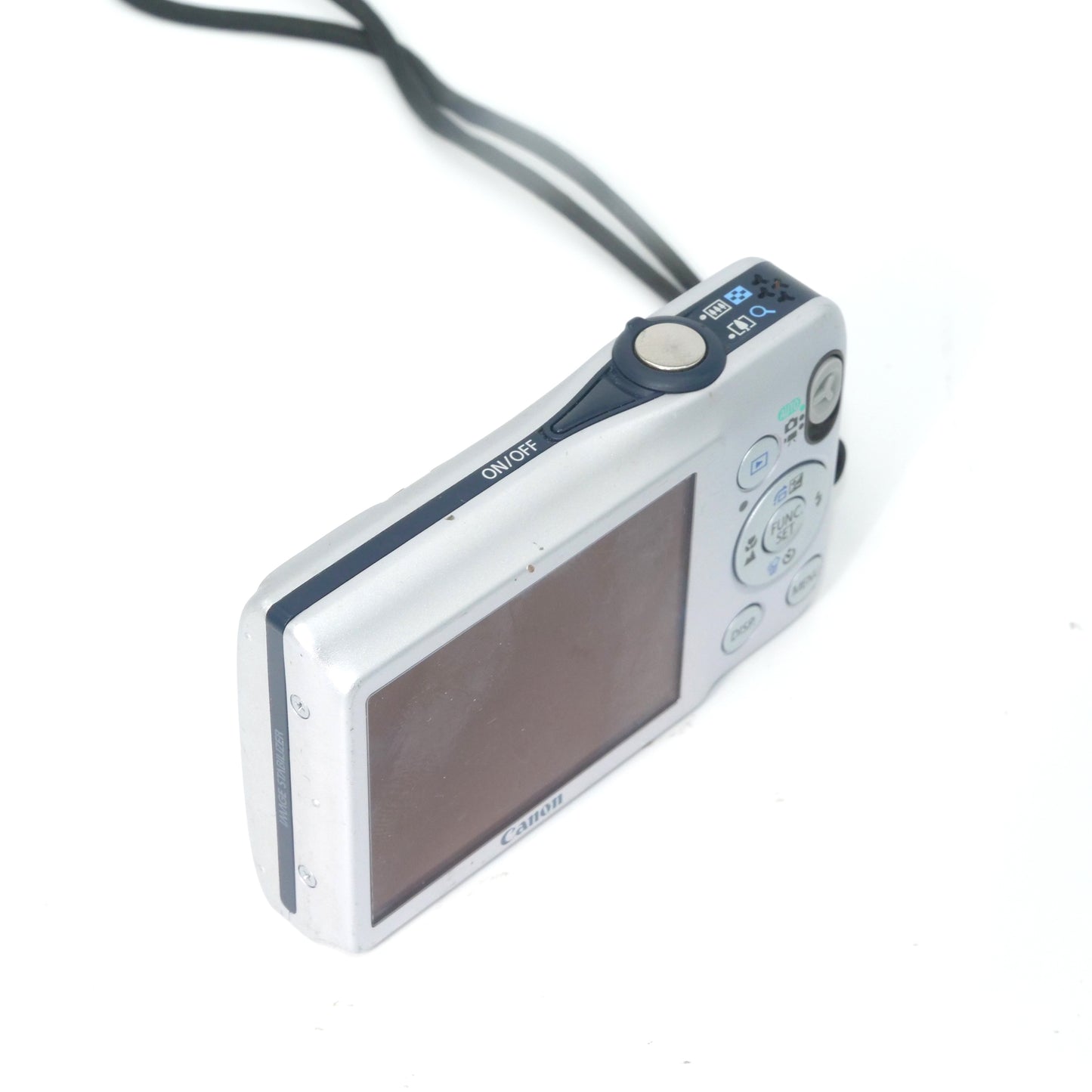 Canon PowerShot Elph SD1300 IS 12.1MP Y2K Digicam (SILVER)