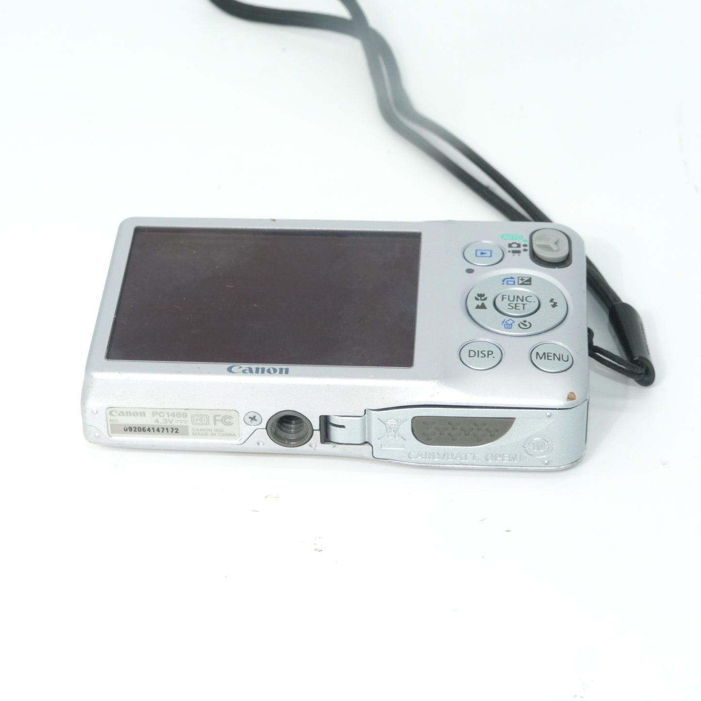 Canon PowerShot Elph SD1300 IS 12.1MP Y2K Digicam (SILVER)