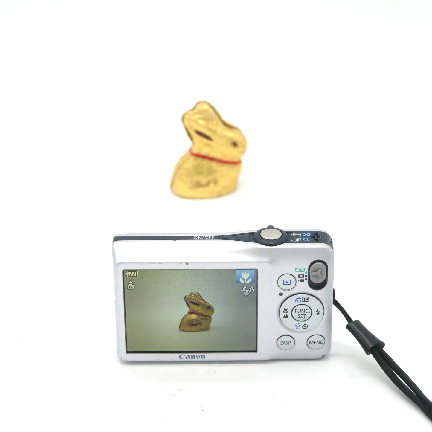 Canon PowerShot Elph SD1300 IS 12.1MP Y2K Digicam (SILVER)