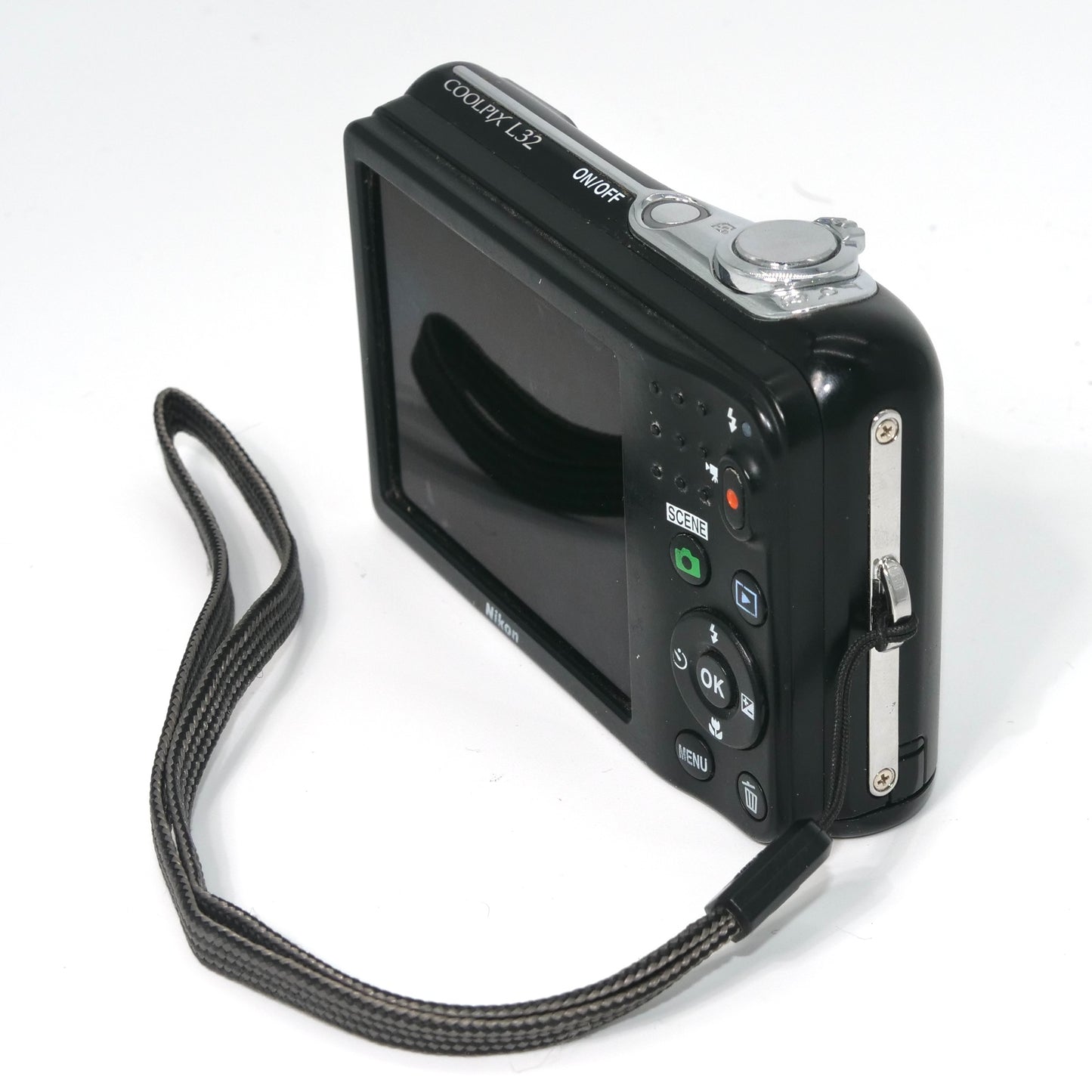 Nikon Coolpix L32 BLACK 20.1MP Y2K Digicam Camera