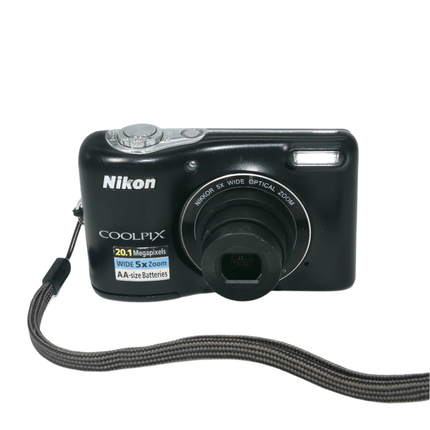 Nikon Coolpix L32 BLACK 20.1MP Y2K Digicam Camera