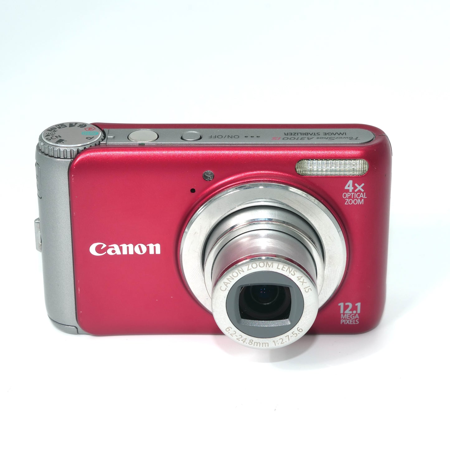 Canon PowerShot A3100 IS - BLUE RED SILVER