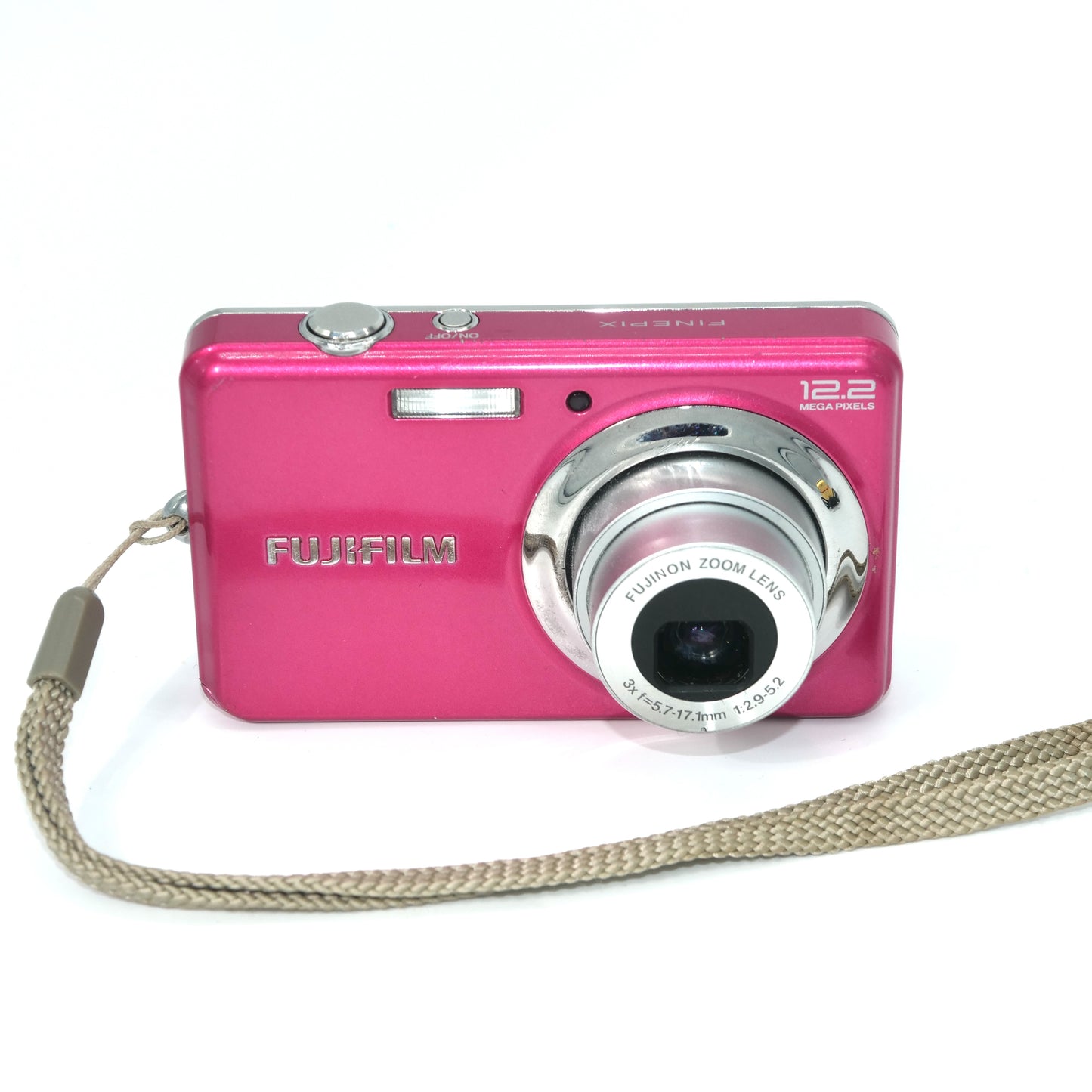 Fujifilm FinePix J30 12.2MP Y2K PINK Digicam Camera (💎Rare!)
