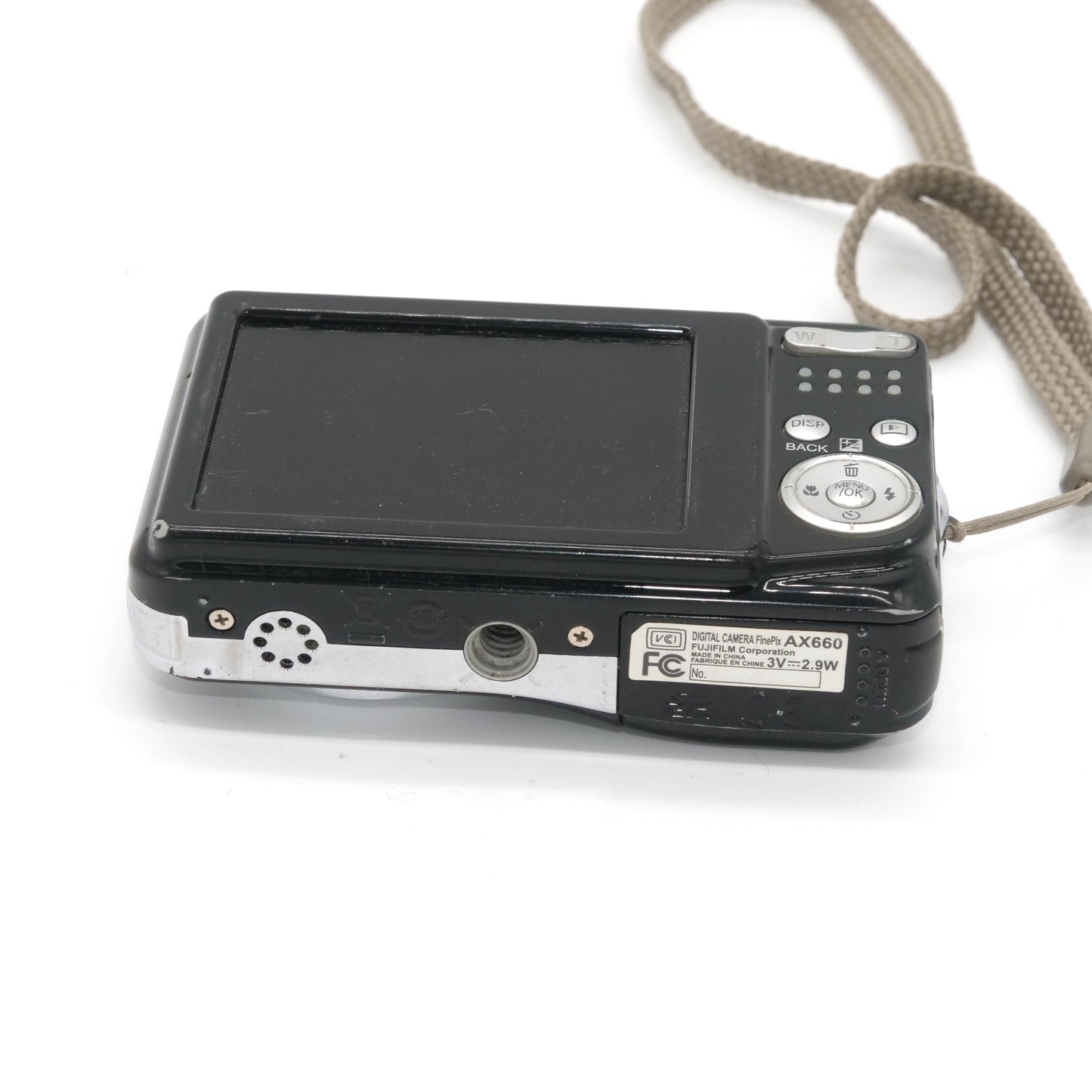 Fujifilm FinePix AX660 Y2K Digicam (Black)