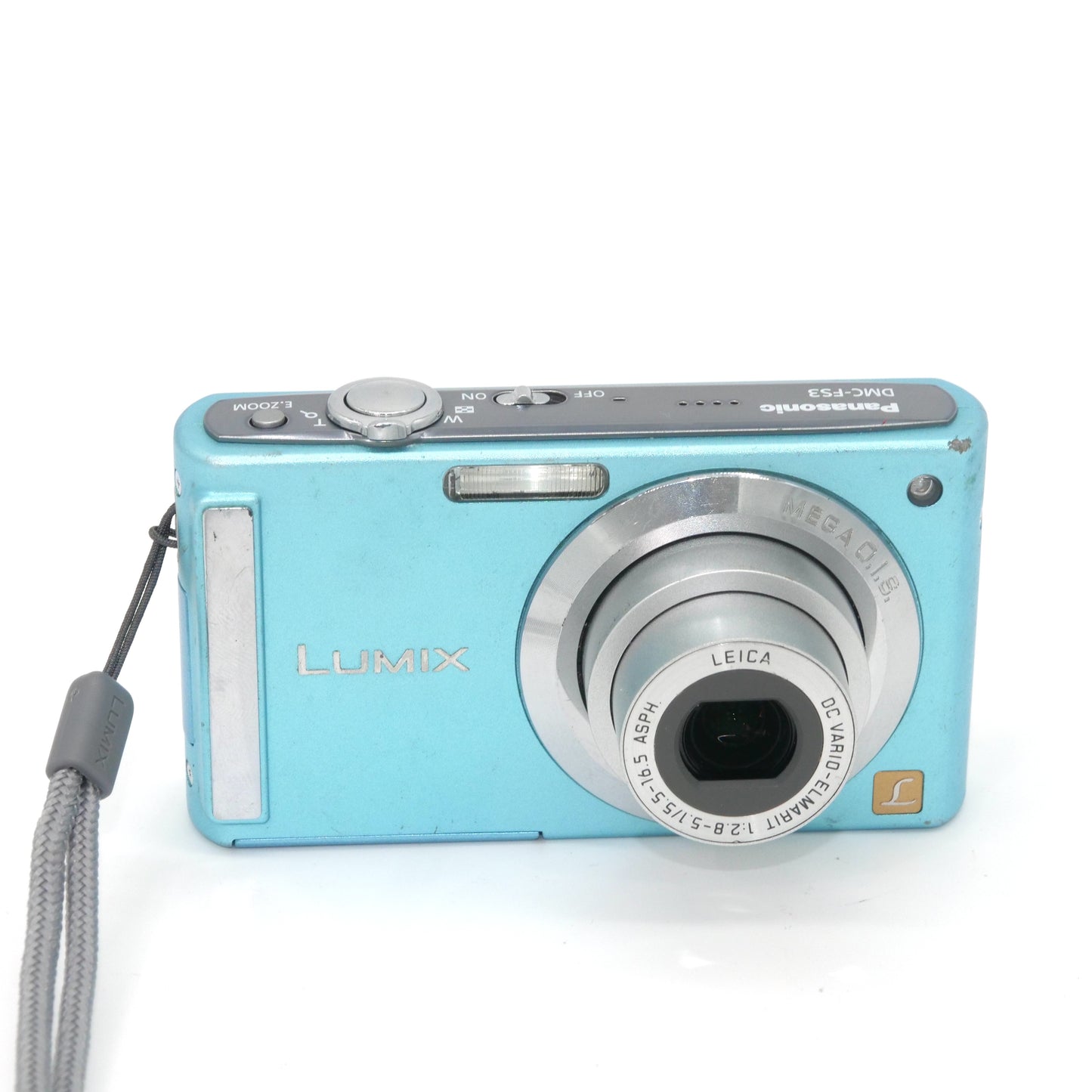 Panasonic Lumix FS3 8MP Y2K Digicam (Teal)
