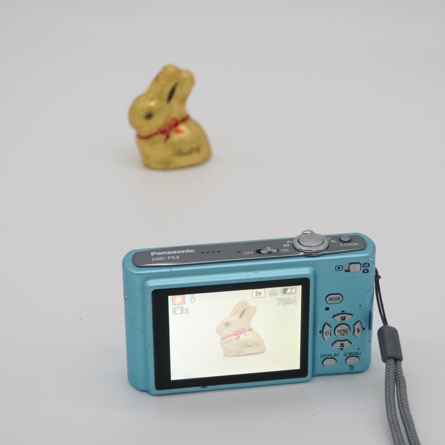 Panasonic Lumix FS3 8MP Y2K Digicam (Teal)