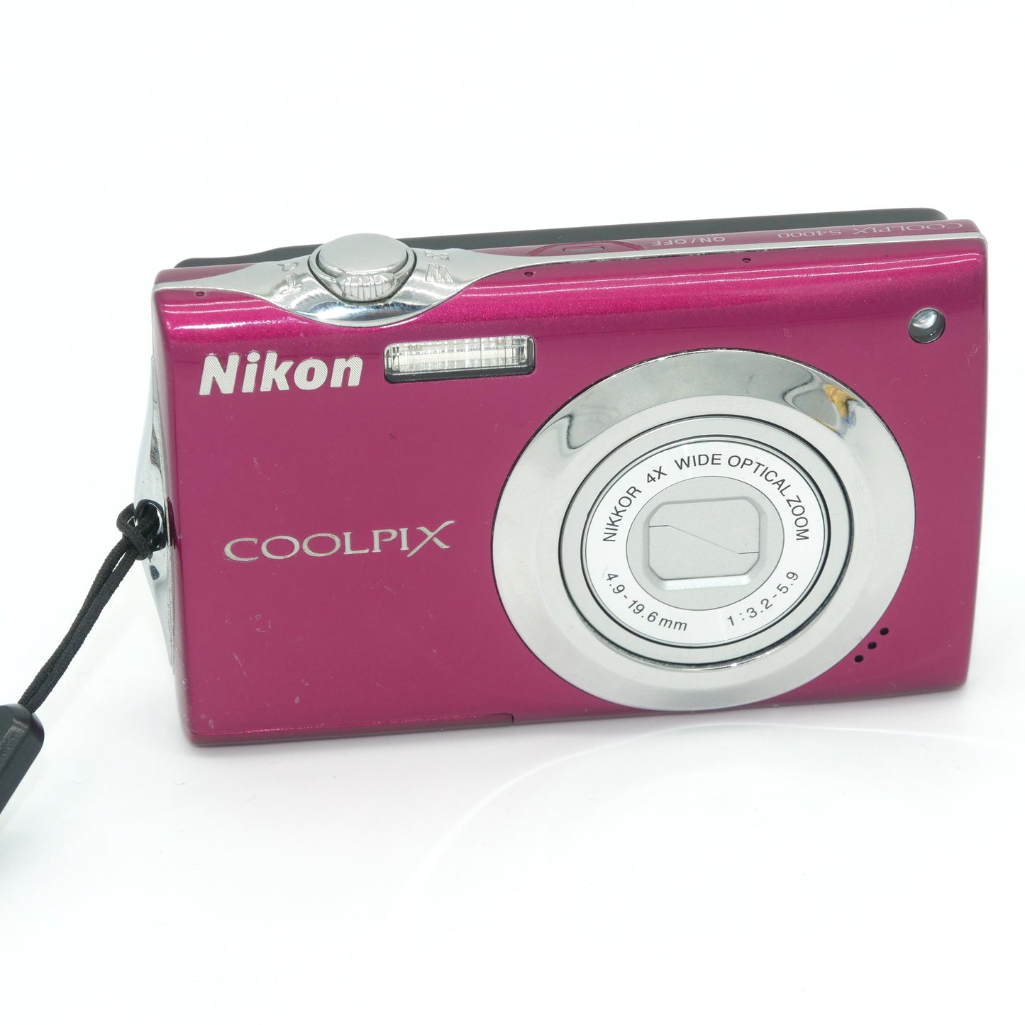 Nikon CoolPix S4000 Y2K Digicam (Ruby Red)