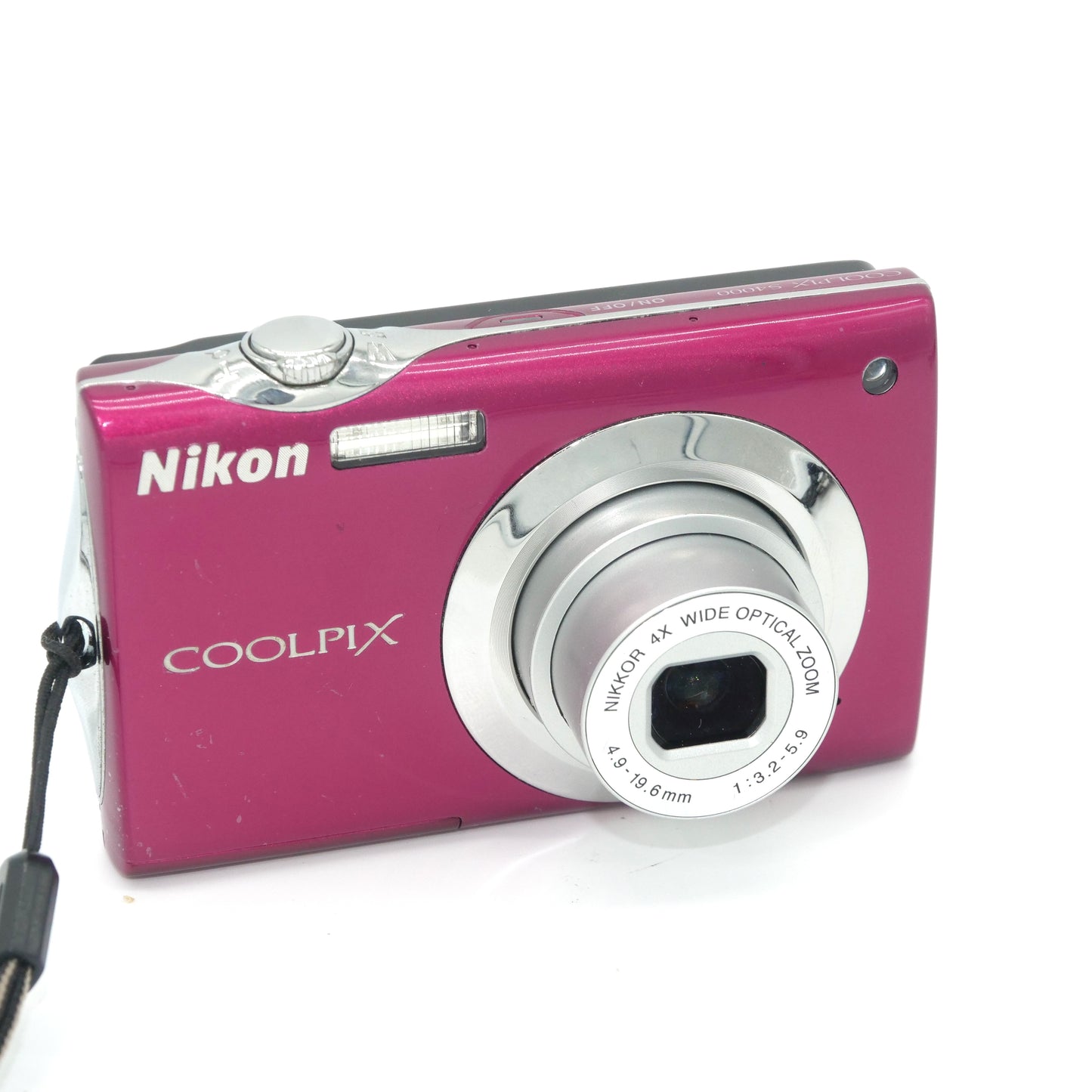 Nikon CoolPix S4000 Y2K Digicam (Ruby Red)