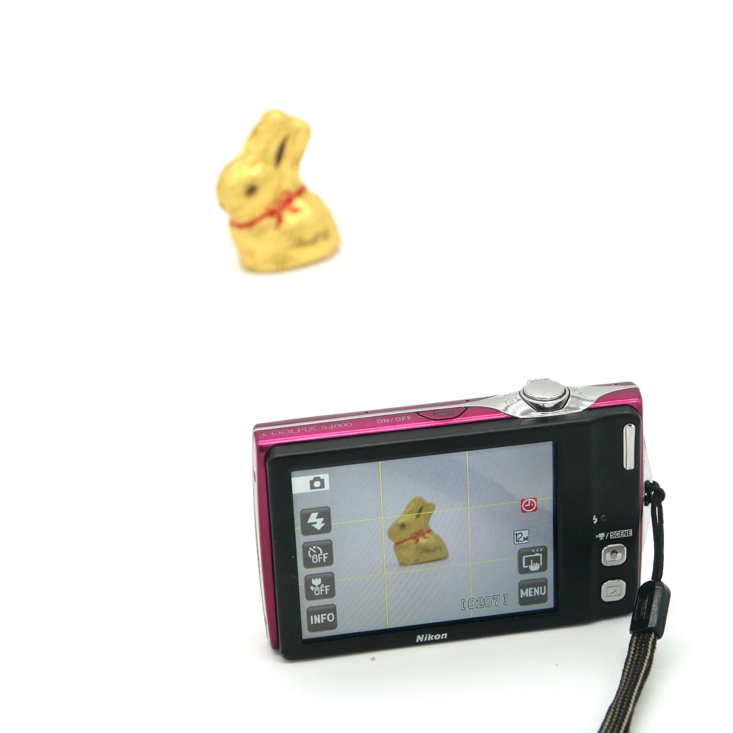 Nikon CoolPix S4000 Y2K Digicam (Ruby Red)