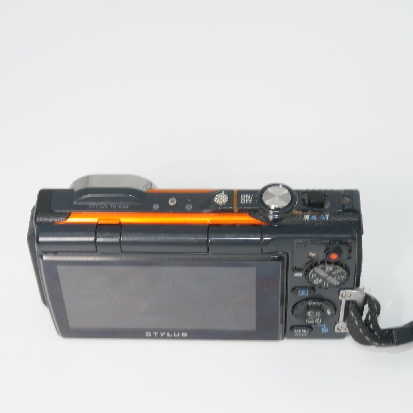Olympus TG-860 Y2K Waterproof Digicam (Orange)