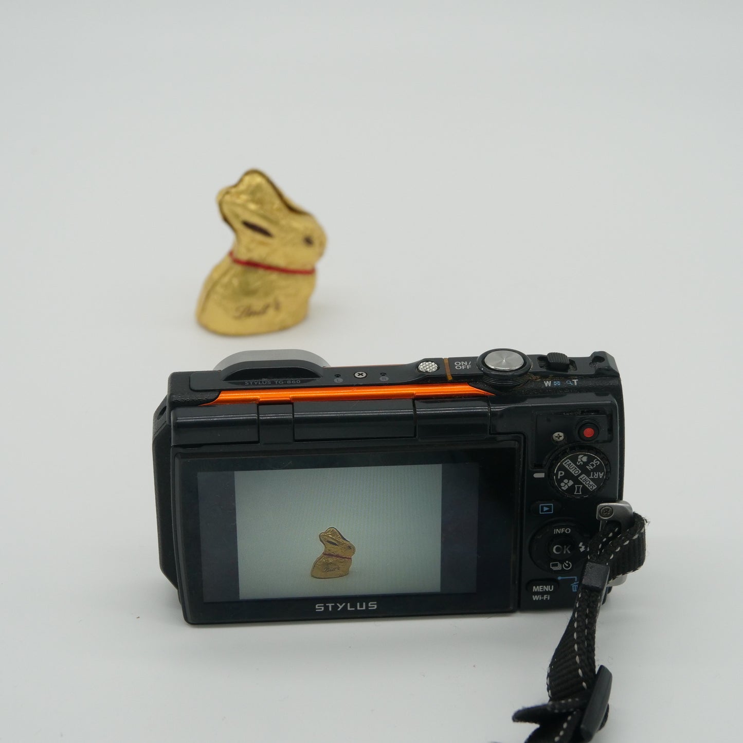 Olympus TG-860 Y2K Waterproof Digicam (Orange)