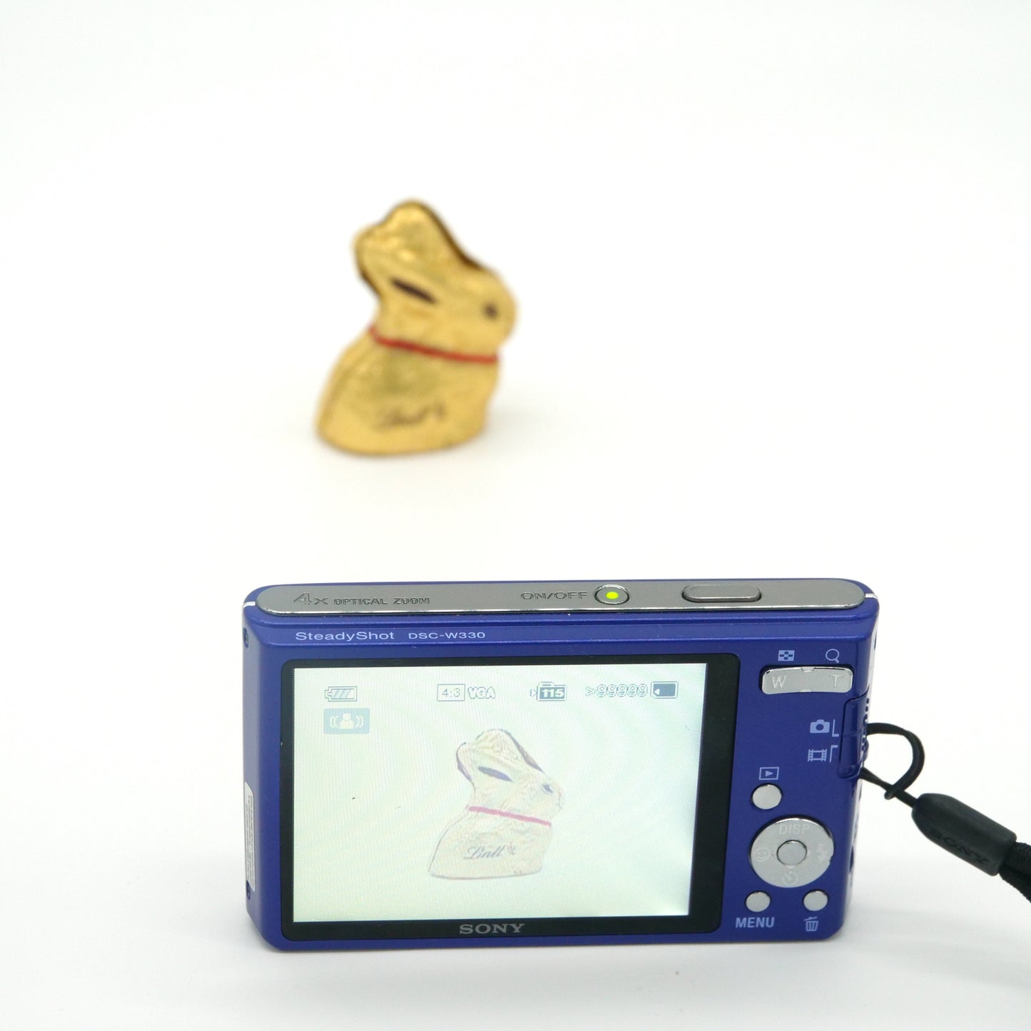 Sony Cyber-shot W330 Y2K Digicam (Blue)