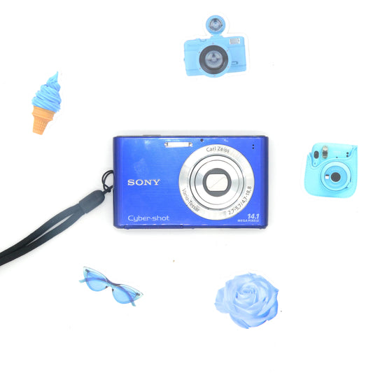 Sony Cyber-shot W330 Y2K Digicam (Blue)