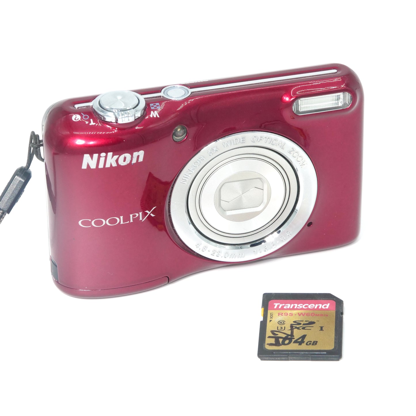 Nikon Coolpix L27 16.1MP Y2K Digicam (Red)