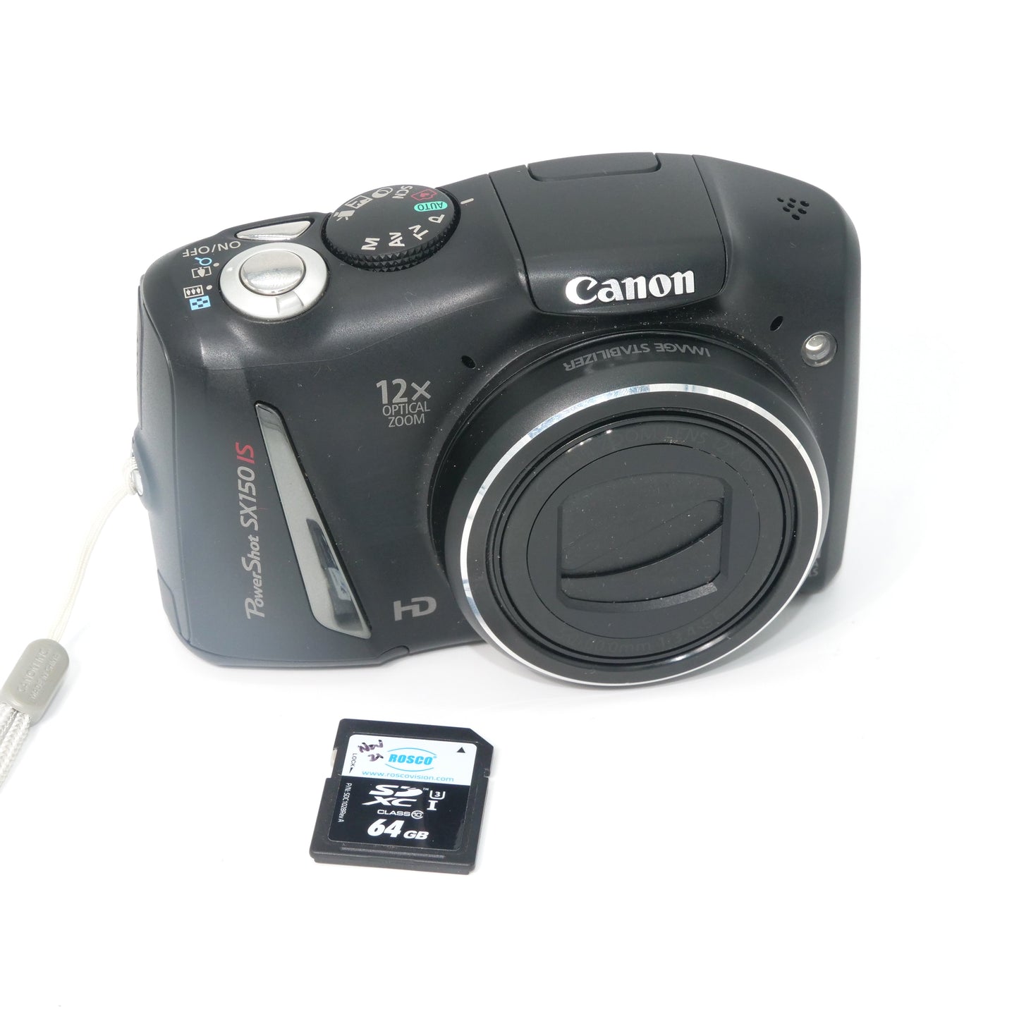 PowerShot SX150 IS Y2K Digicam (Black)