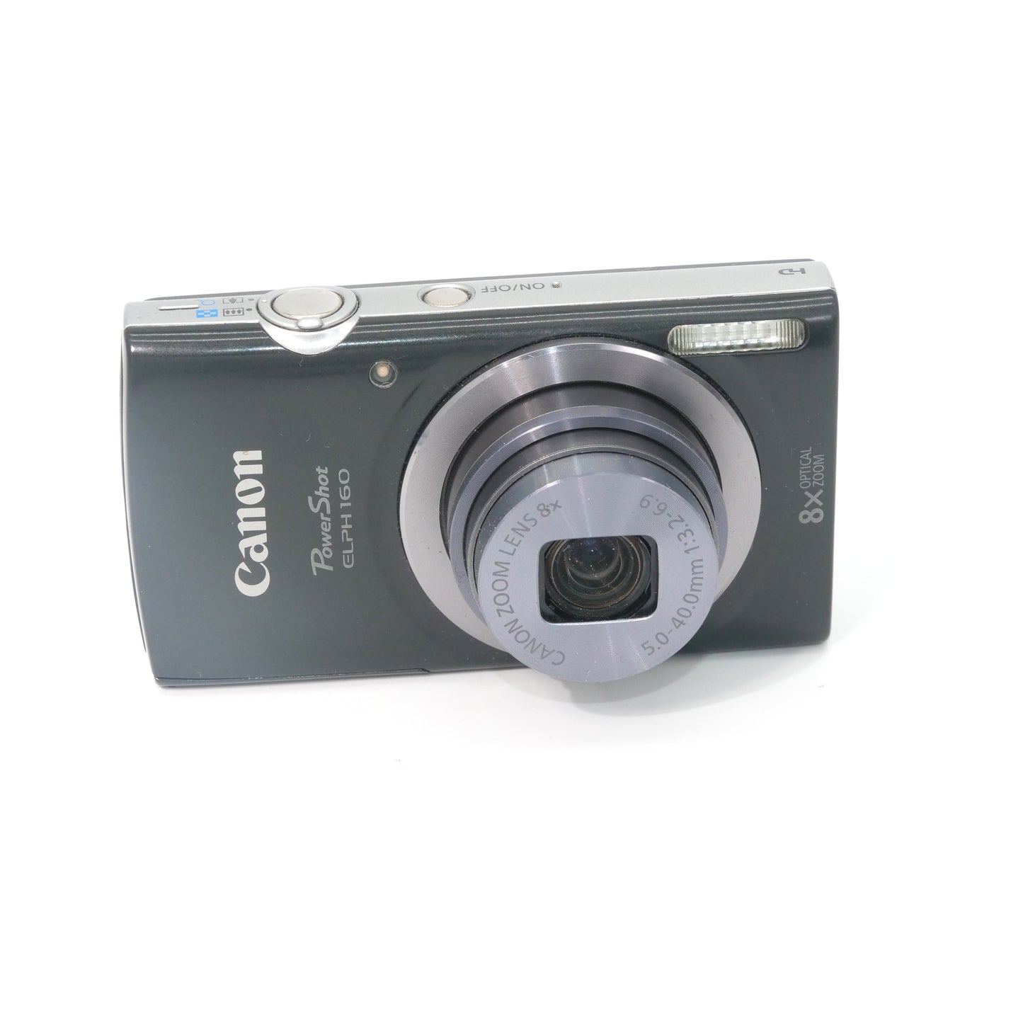 Canon PowerShot Elph 160 20MP Y2K Digicam (Black)