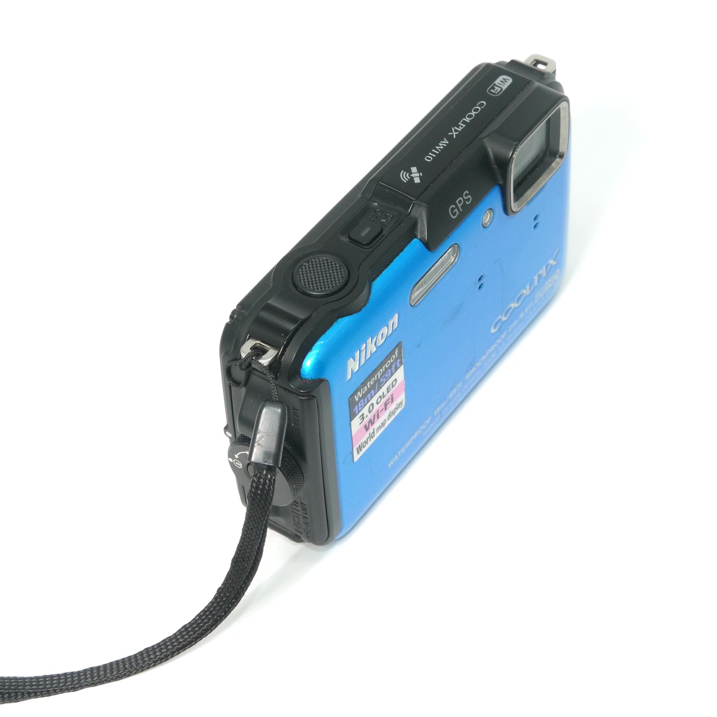 Nikon Coolpix AW110 16MP Y2K Digicam Waterproof (Blue)