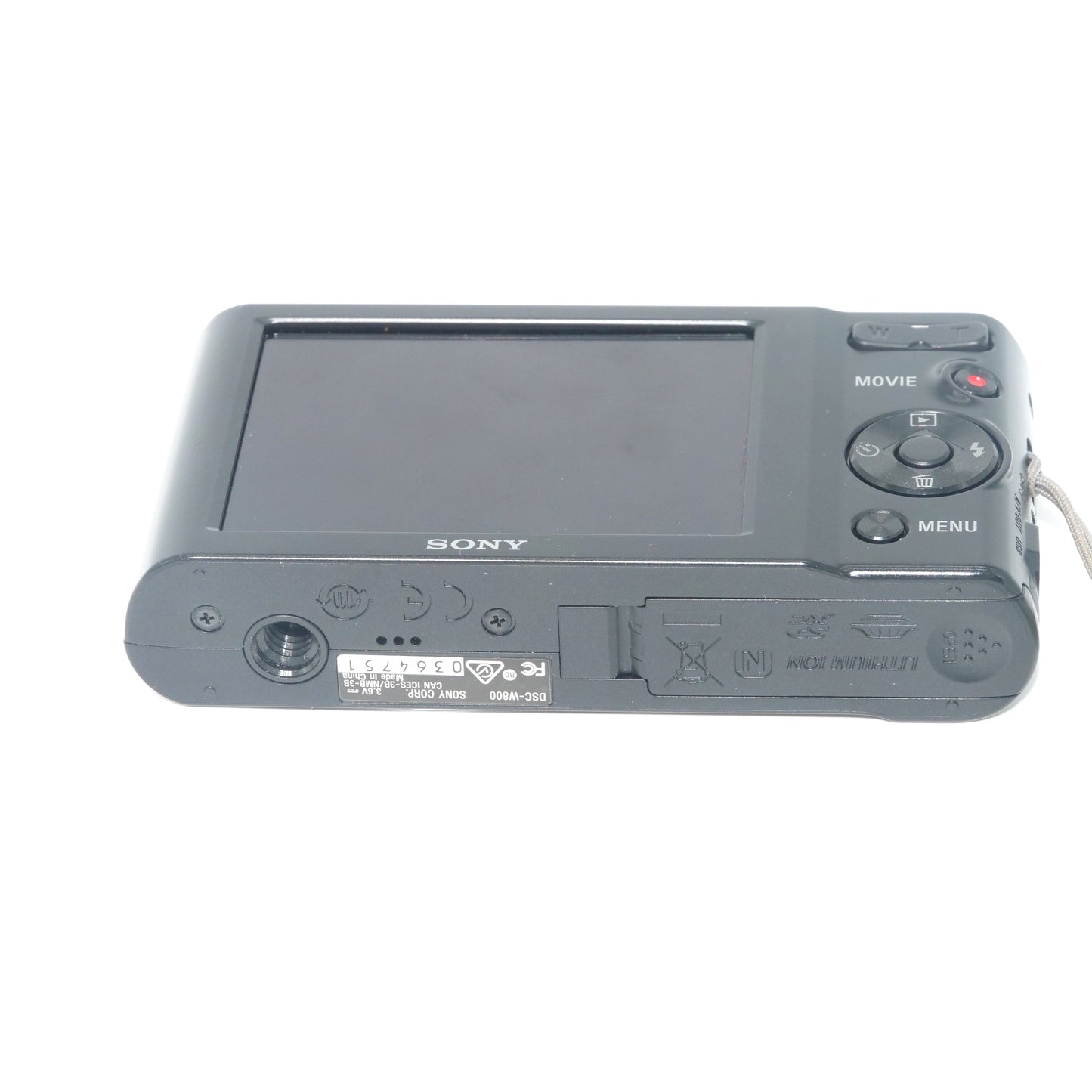 Sony Cyber-shot W800 20MP Y2K Digicam (Black)