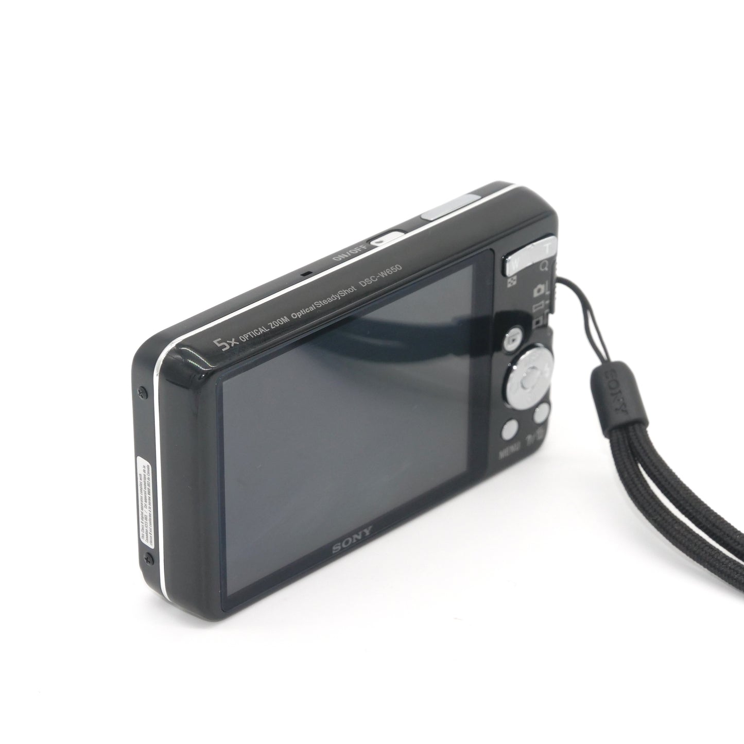 Sony Cyber-shot W650 16MP Y2K Digicam (Black)