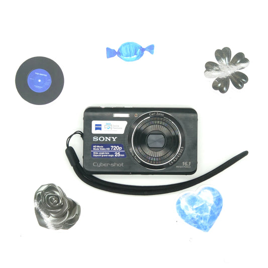 Sony Cyber-shot W650 16MP Y2K Digicam (Black)