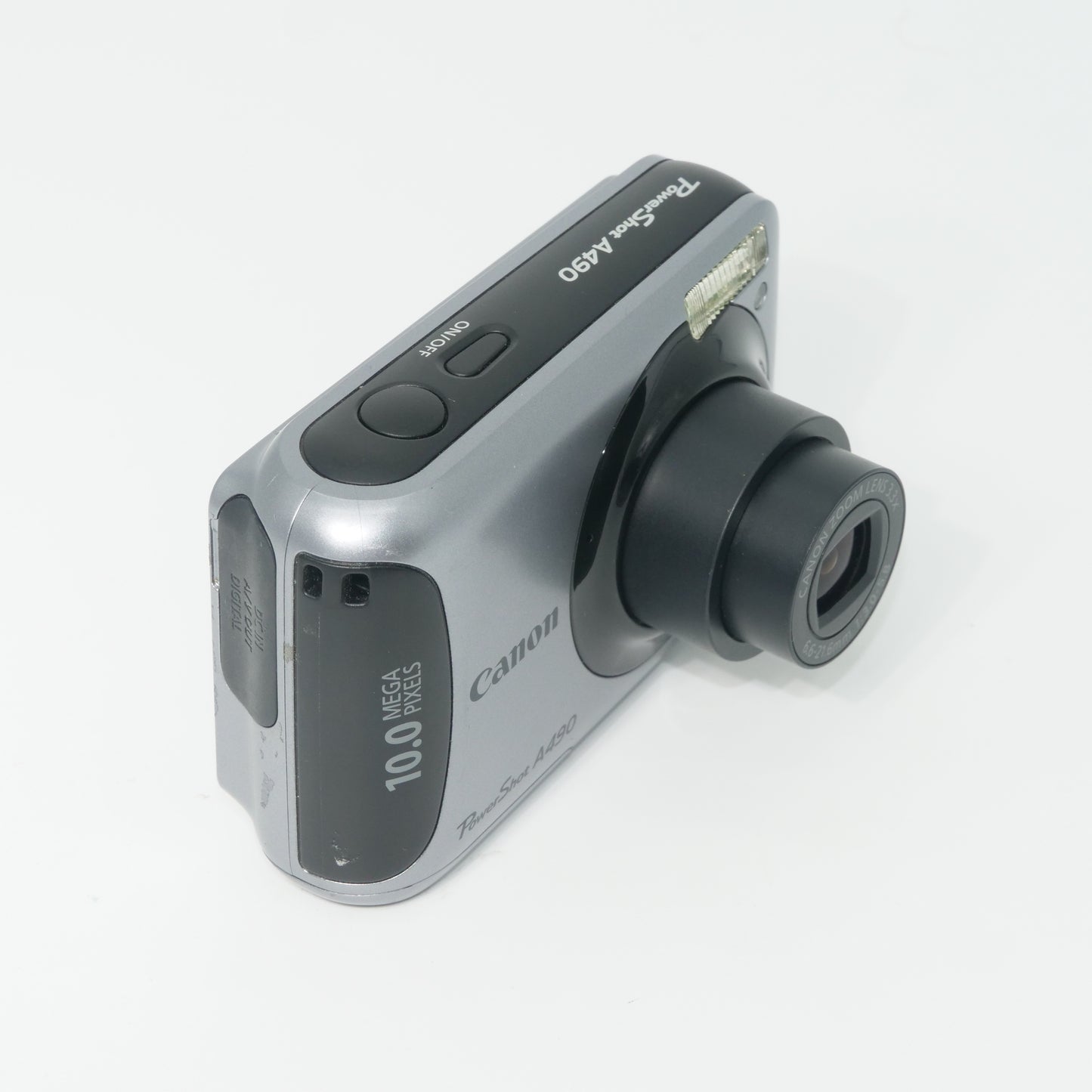 Canon PowerShot A490 Y2K Digicam (Silver)