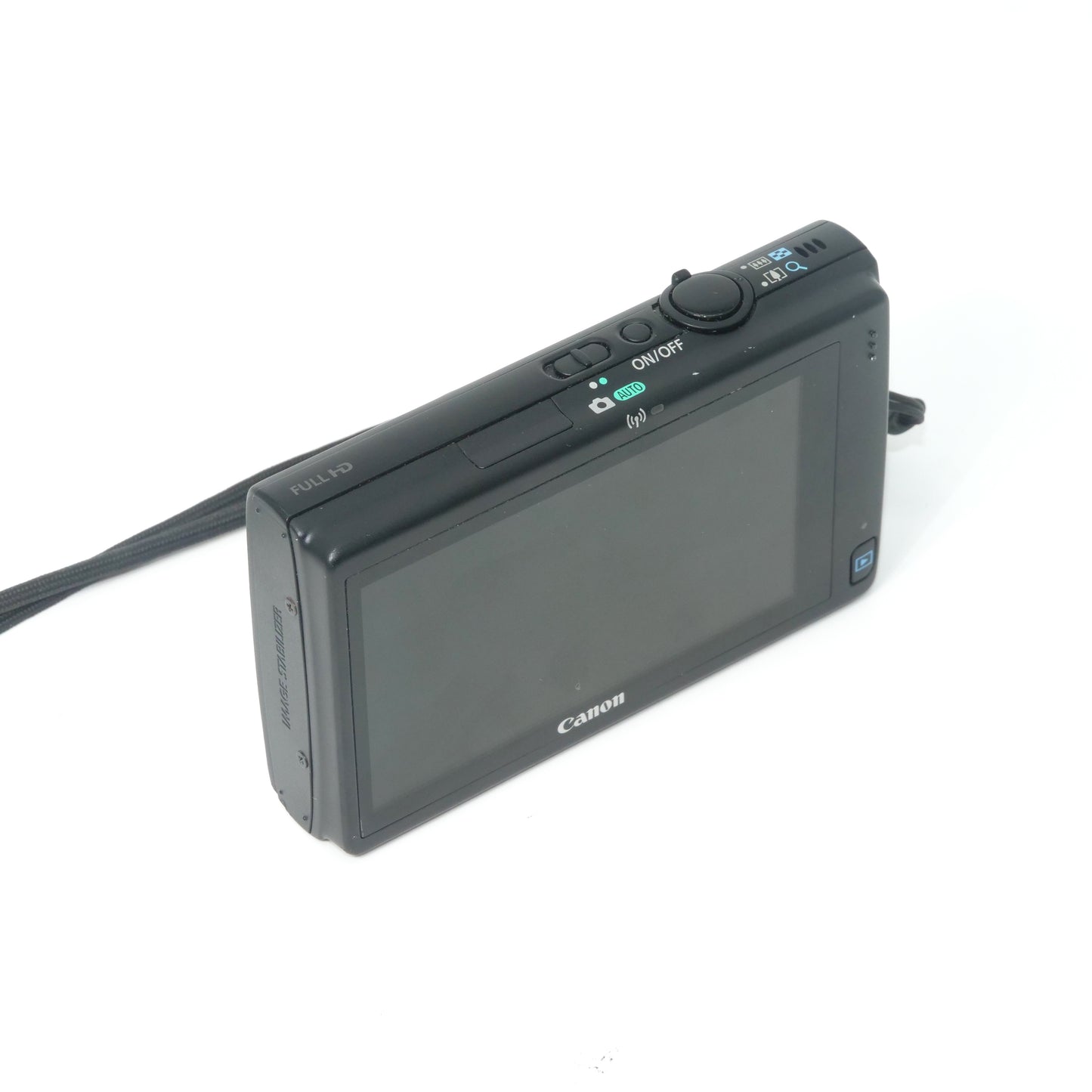 Canon PowerShot Elph 320 HS Y2K Digicam (Black)