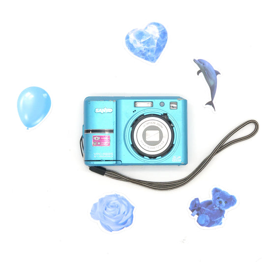 SANYO VPC-S885 8.1MP Y2K Digicam (Blue)