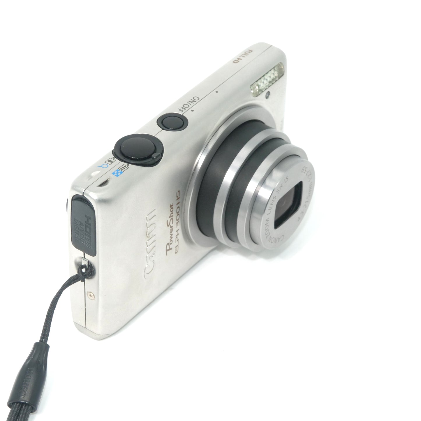 Canon PowerShot Elph 300 HS Y2K Digicam with Box (Silver)