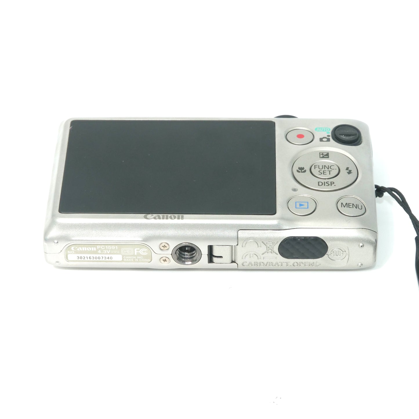 Canon PowerShot Elph 300 HS Y2K Digicam with Box (Silver)