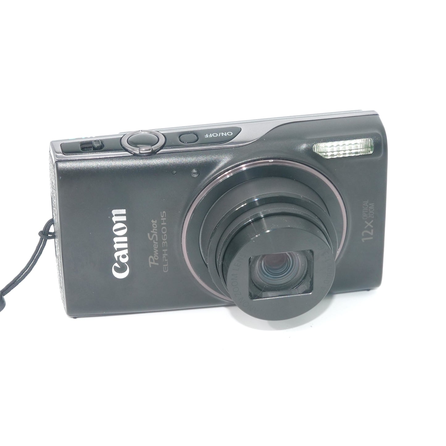 Canon PowerShot Elph 360HS Y2K Digicam (Black)
