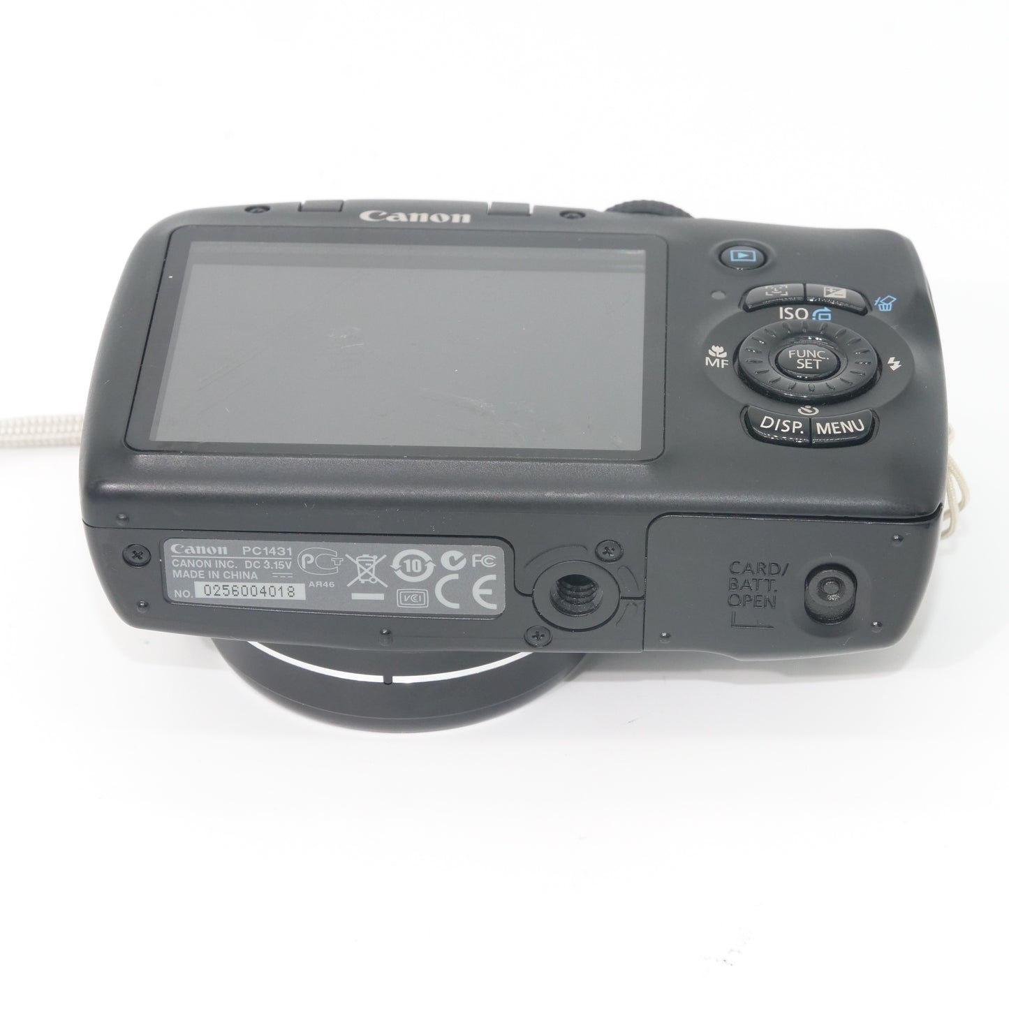 Canon PowerShot SX120 IS Y2K Digicam (Black)