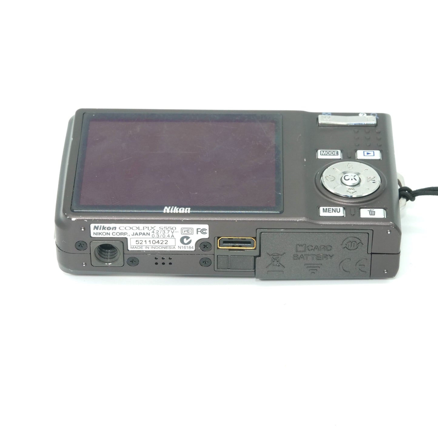 Nikon Coolpix S550 Y2K Digicam (Chocolate)